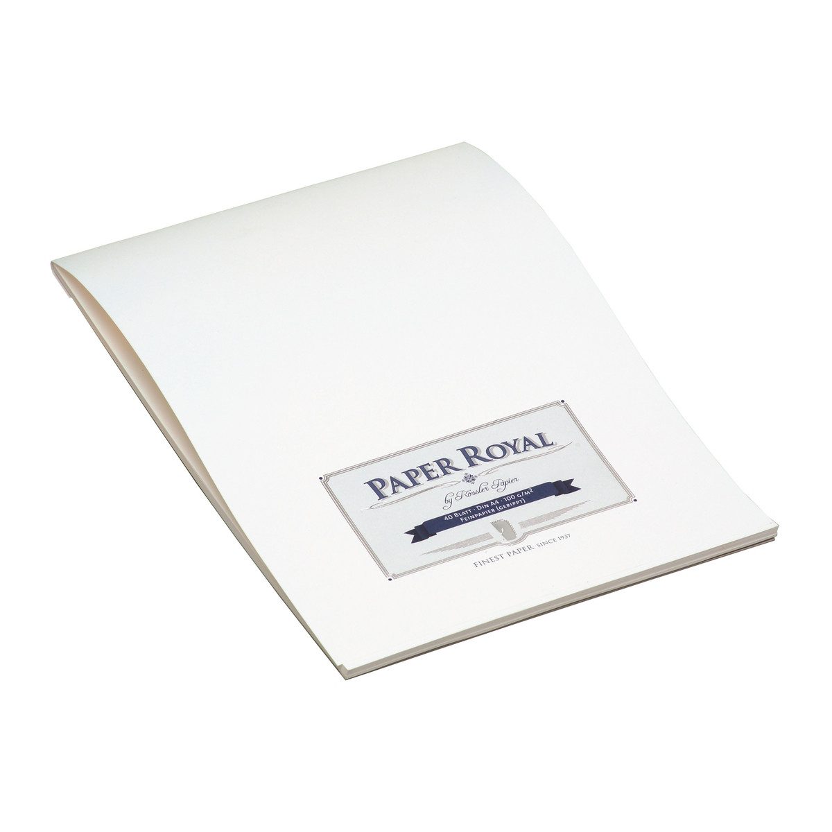 Rössler Notizblock RÖSSLER Briefblock Paper Royal 40 Blatt 100g/m² weiß