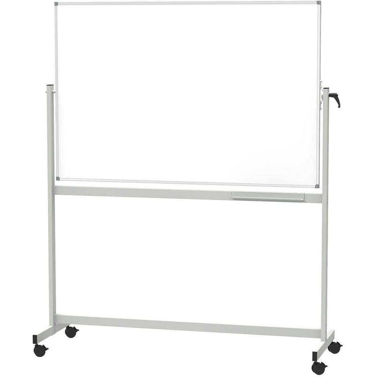 MAUL Magnettafel Mobiles Whiteboard Maulstandard drehbar Emaille 120x90cm