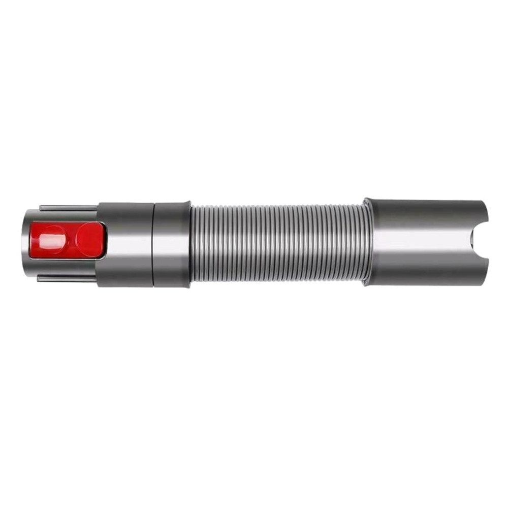 Trade-Shop Saugschlauch passend für Dyson V7, V8, V10, V11, V12, V15 ersetzt 967764-01, Länge: ca. 31cm; dehnbar bis ca. 79cm / mit integriertem Klick-System