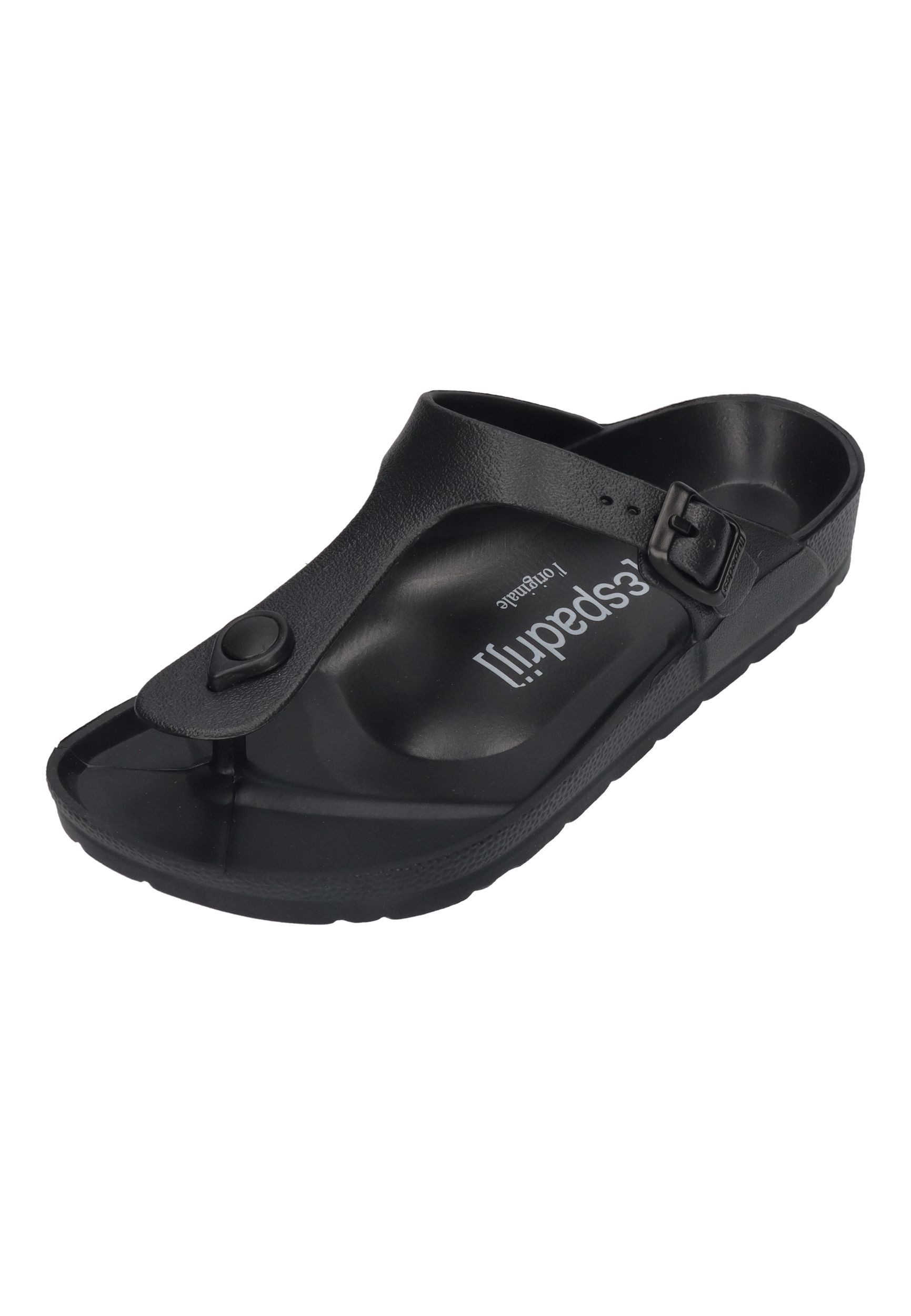 espadrij l´originale RIO POOL Zehentrenner Noir