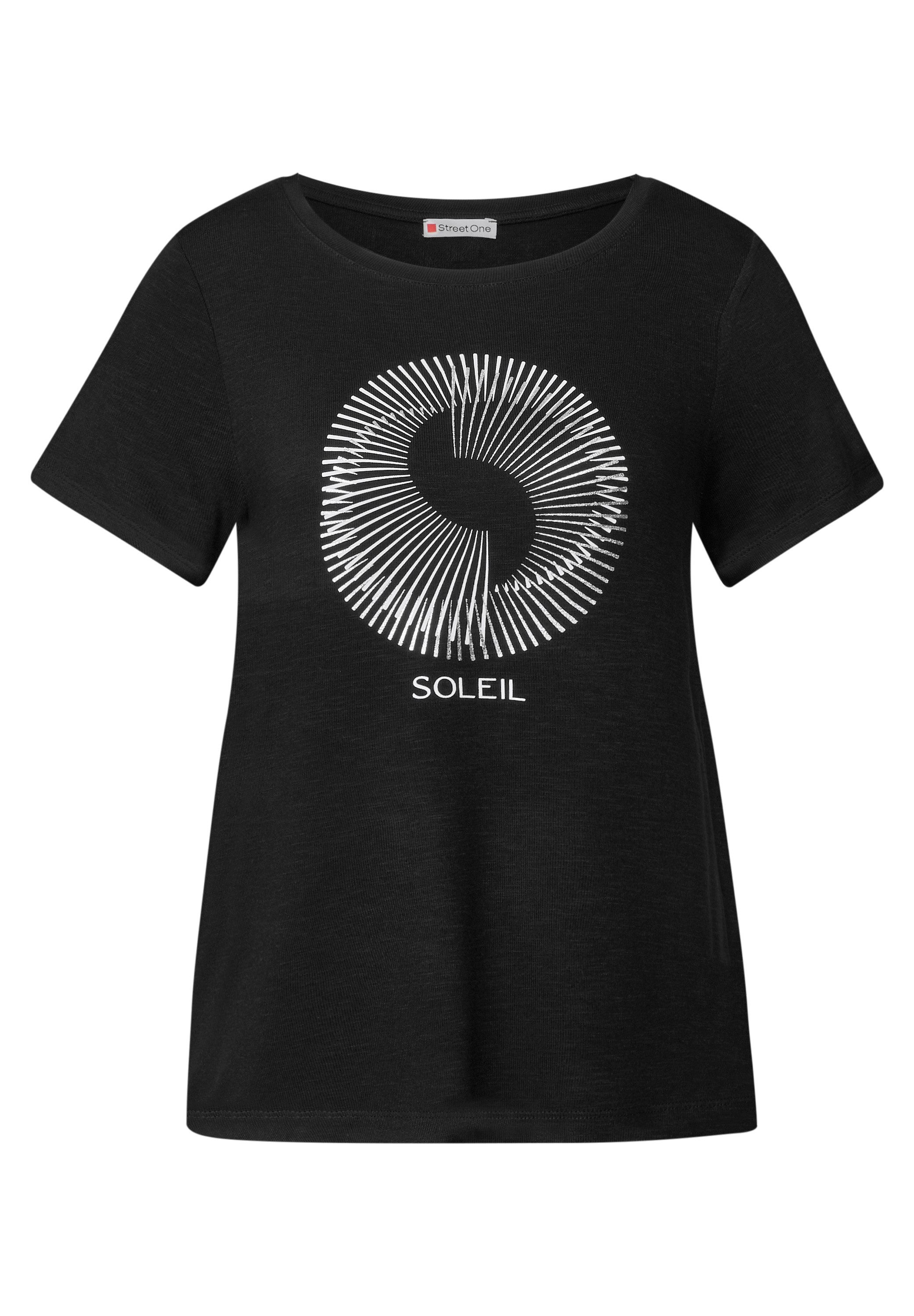 STREET ONE Print-Shirt mit Rundhalsausschnitt