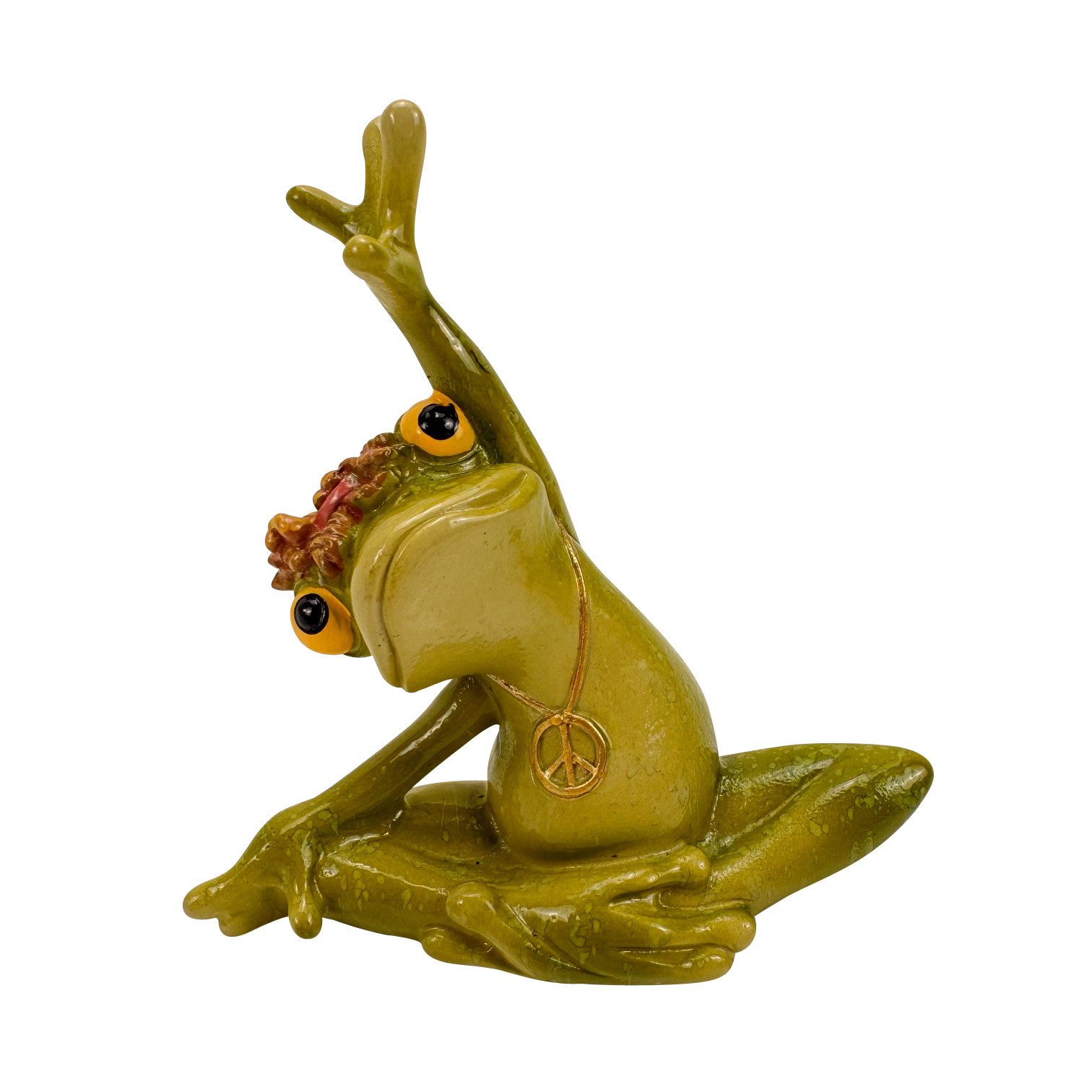 Online-Fuchs Gartenfigur - Deko Figuren Set YOGA Frosch für Garten, Heim od günstig online kaufen