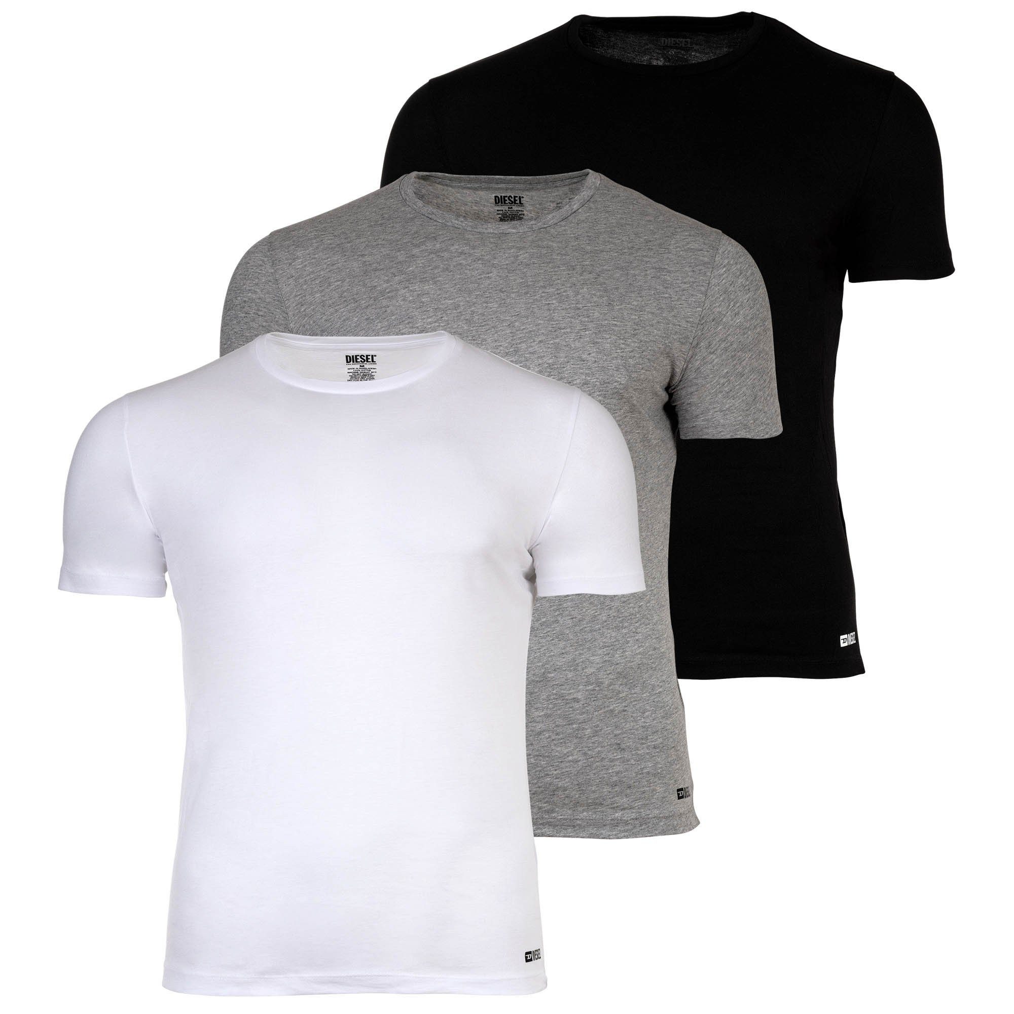 Diesel T-Shirt Herren T-Shirt 3er Pack günstig online kaufen