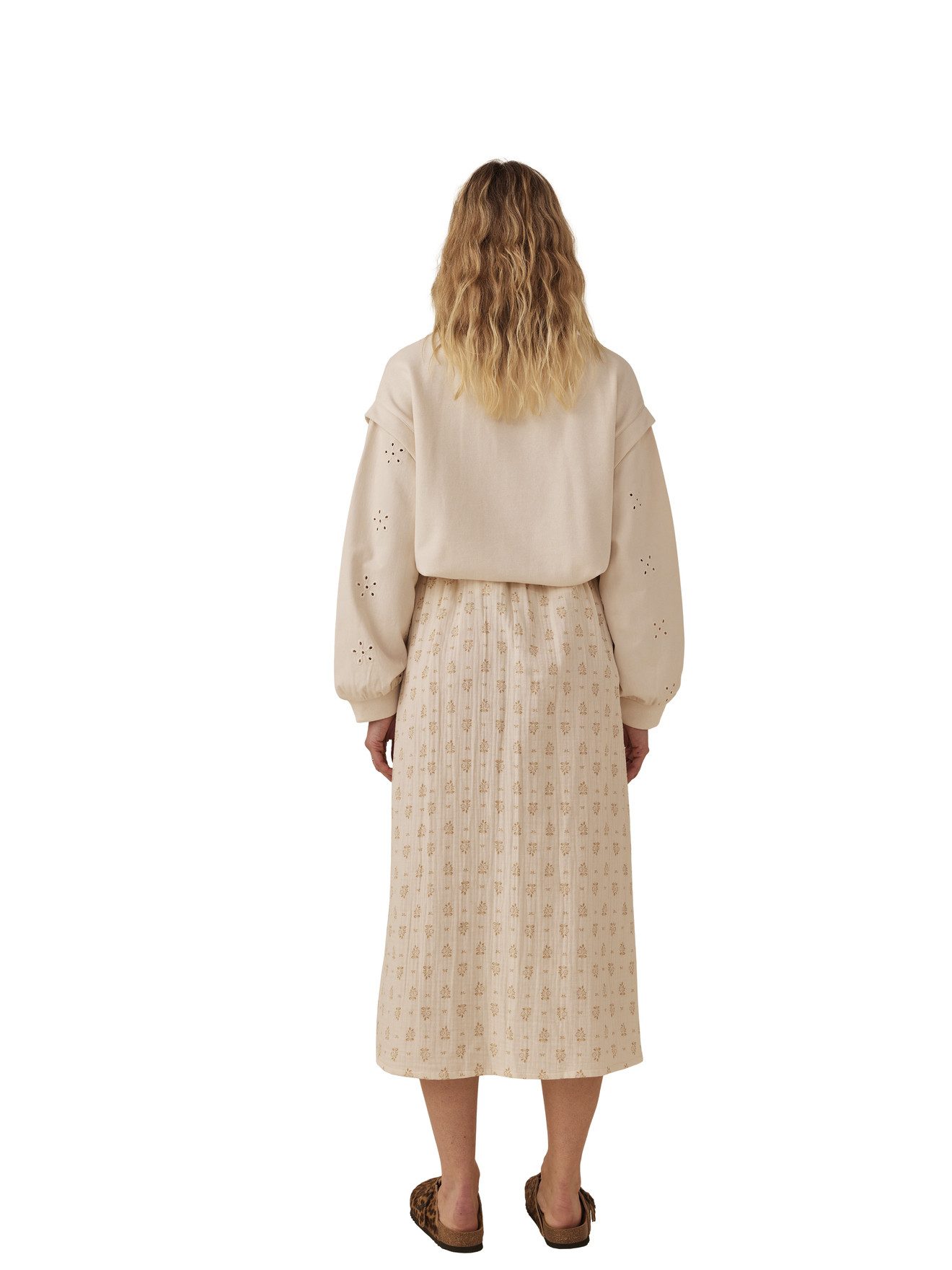 Envie de Fraise Umstandssweatshirt Umstands-Sweatshirt mit Materialmix
