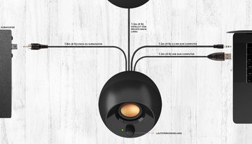 Creative Pebble Plus 2.1 2.1 Soundsystem (8 W)