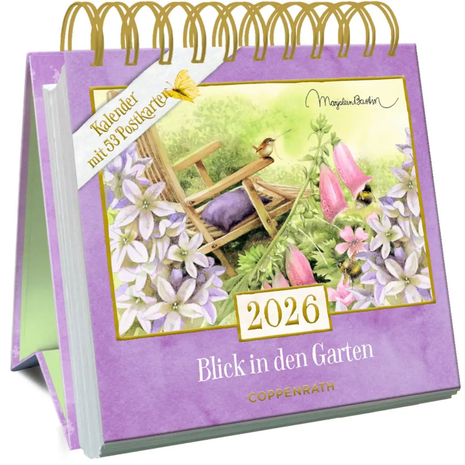 Tischkalender Kalender mit 53 Postkarten