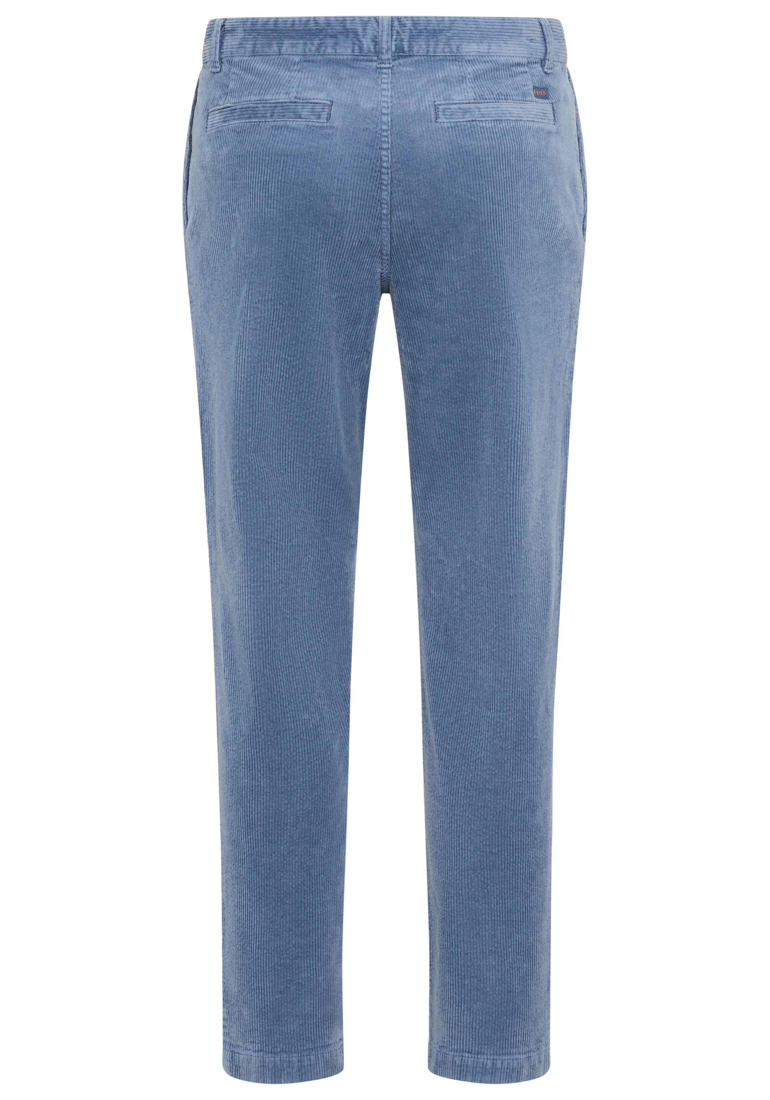 BOSS ORANGE Cordhose Pleated tapered fit, Feincord-Qualität, Bundfalte günstig online kaufen