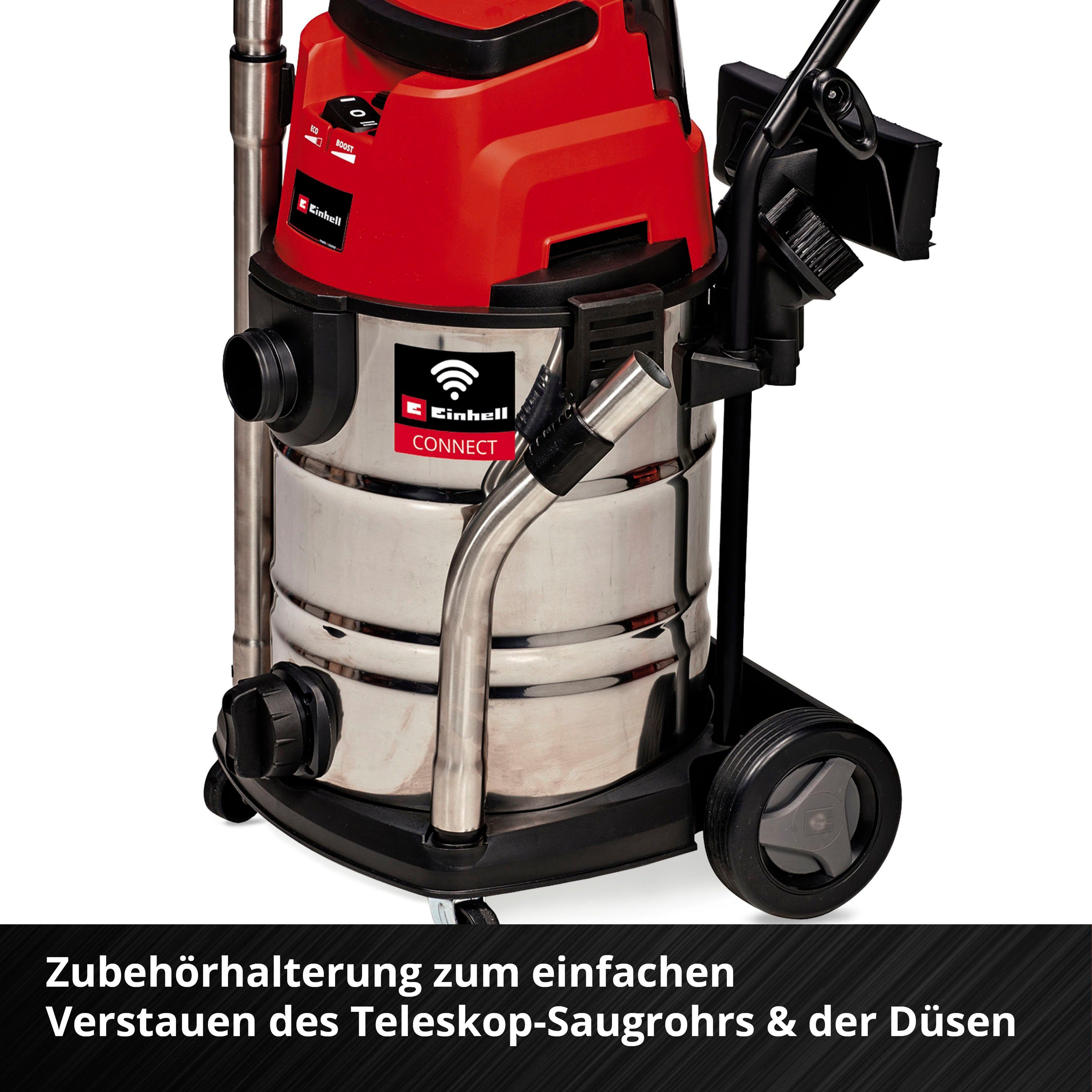 Einhell Nass-Trocken-Akkusauger TP-VC 36/30 S Auto-Solo, mit Beutel, ohne Akku