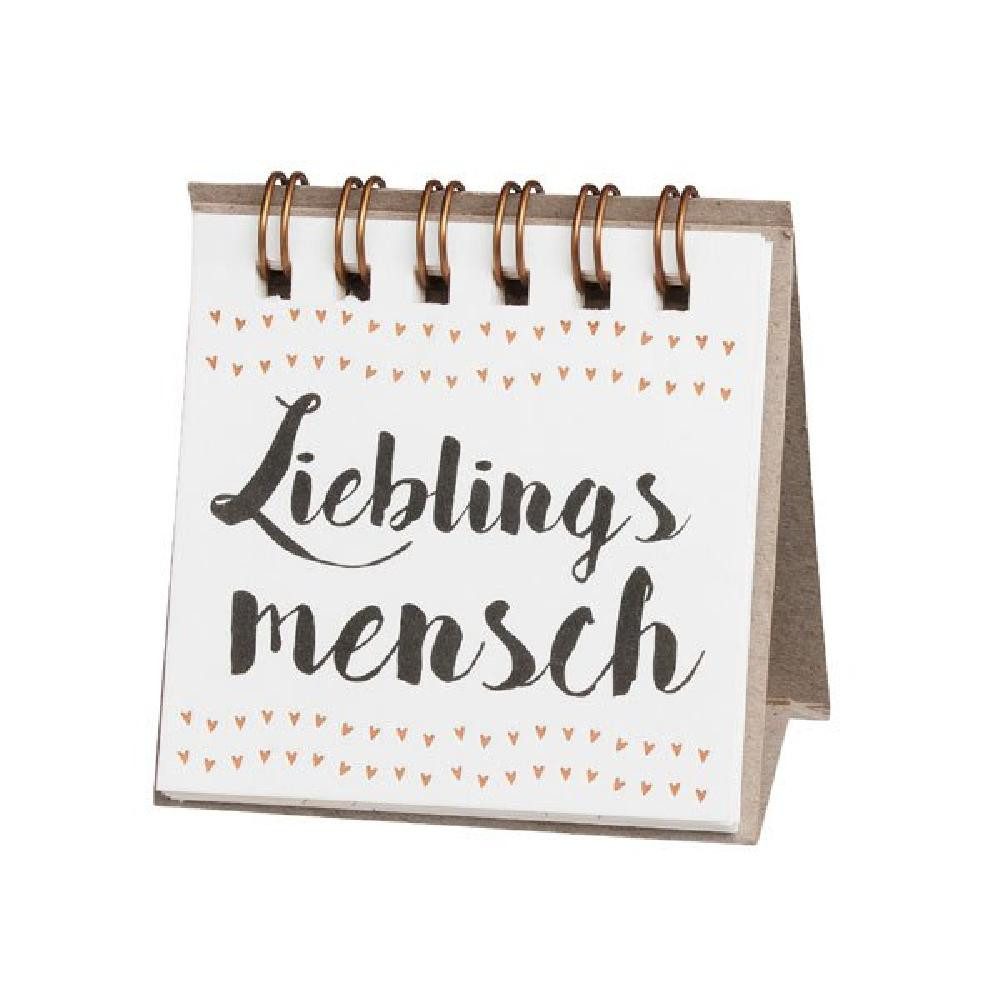 Räder Dekoobjekt Design Tischaufsteller Kleine Botschaften Lieblingsmensch