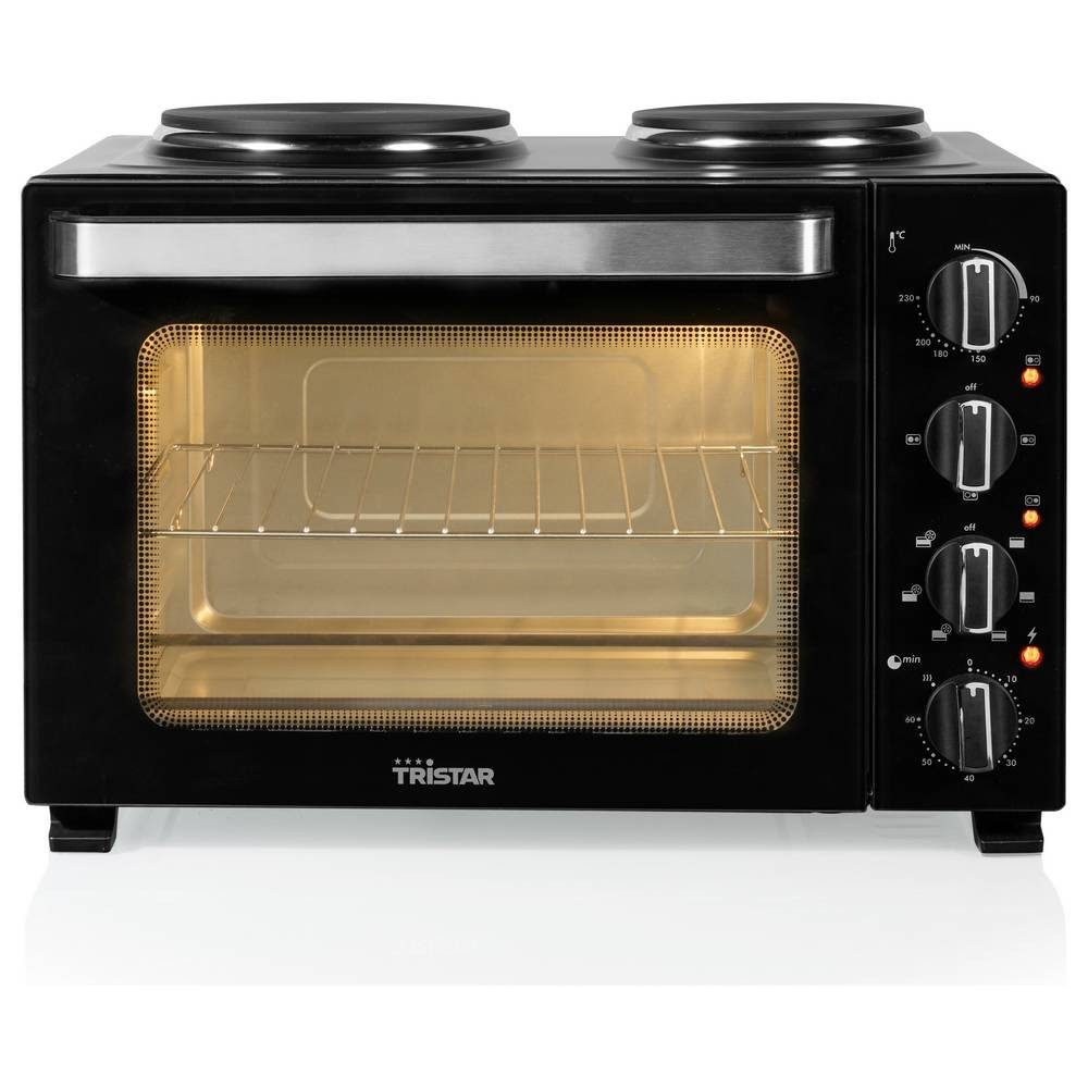Tristar Minibackofen Minibackofen Timerfunktion, Kontrollleuchte, Umluft-Funktion 35 l