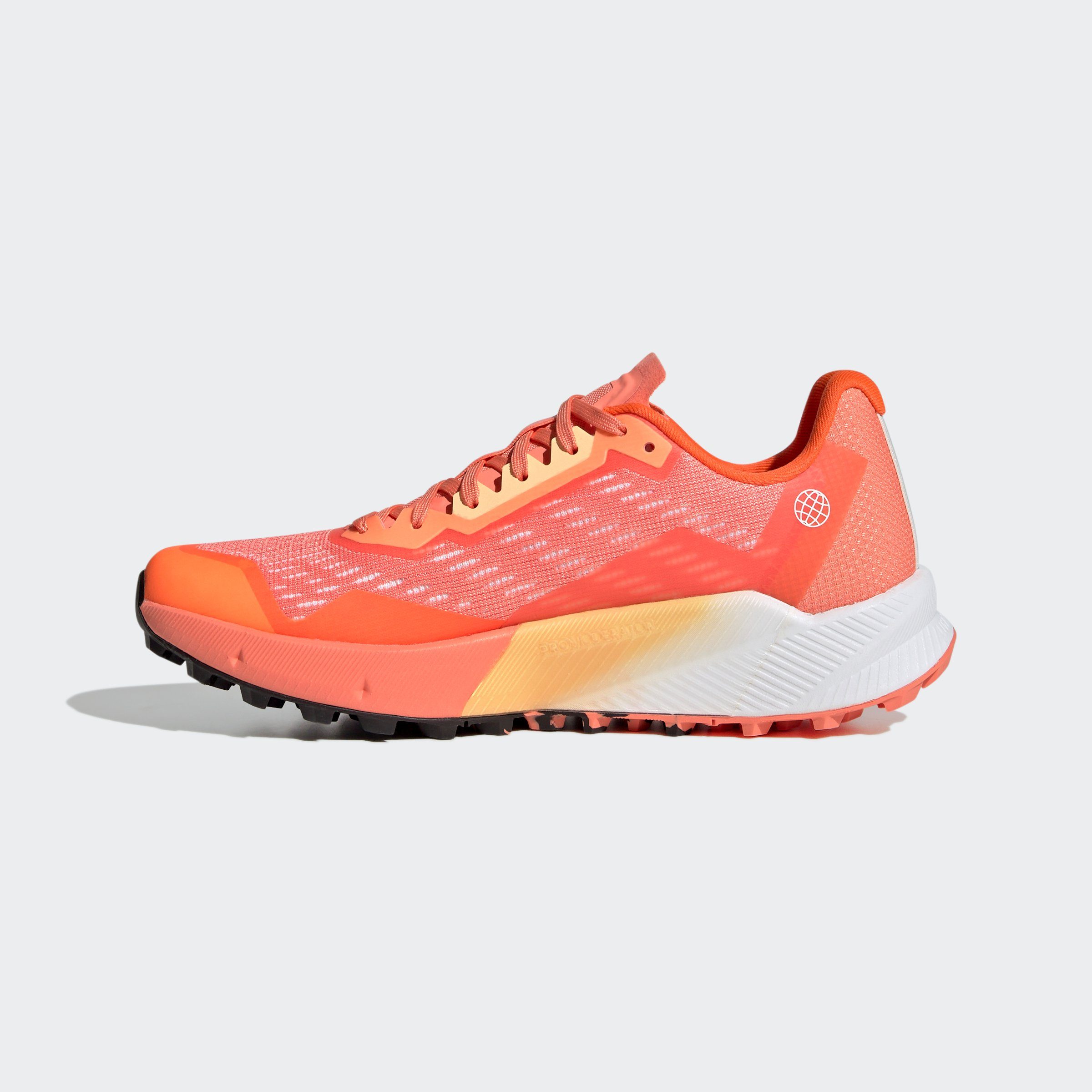 Coral Laufschuh / / Impact adidas Cloud 2.0 TRAILRUNNING AGRAVIC White TERREX FLOW Fusion Orange