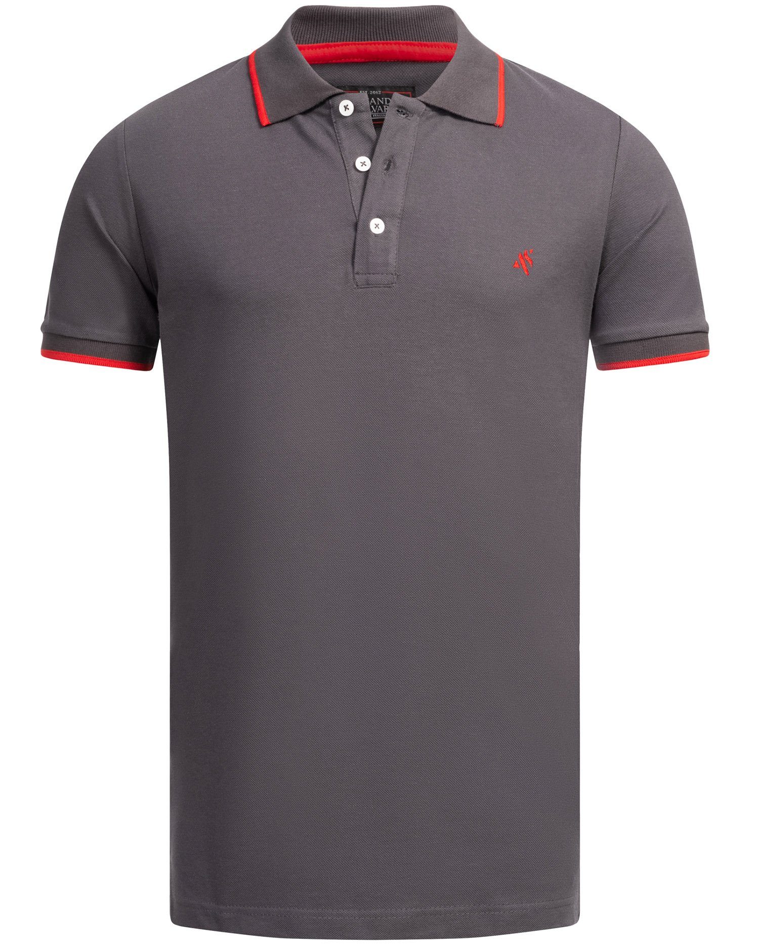 Alessandro Salvarini Poloshirt Herren Polo Shirt günstig online kaufen