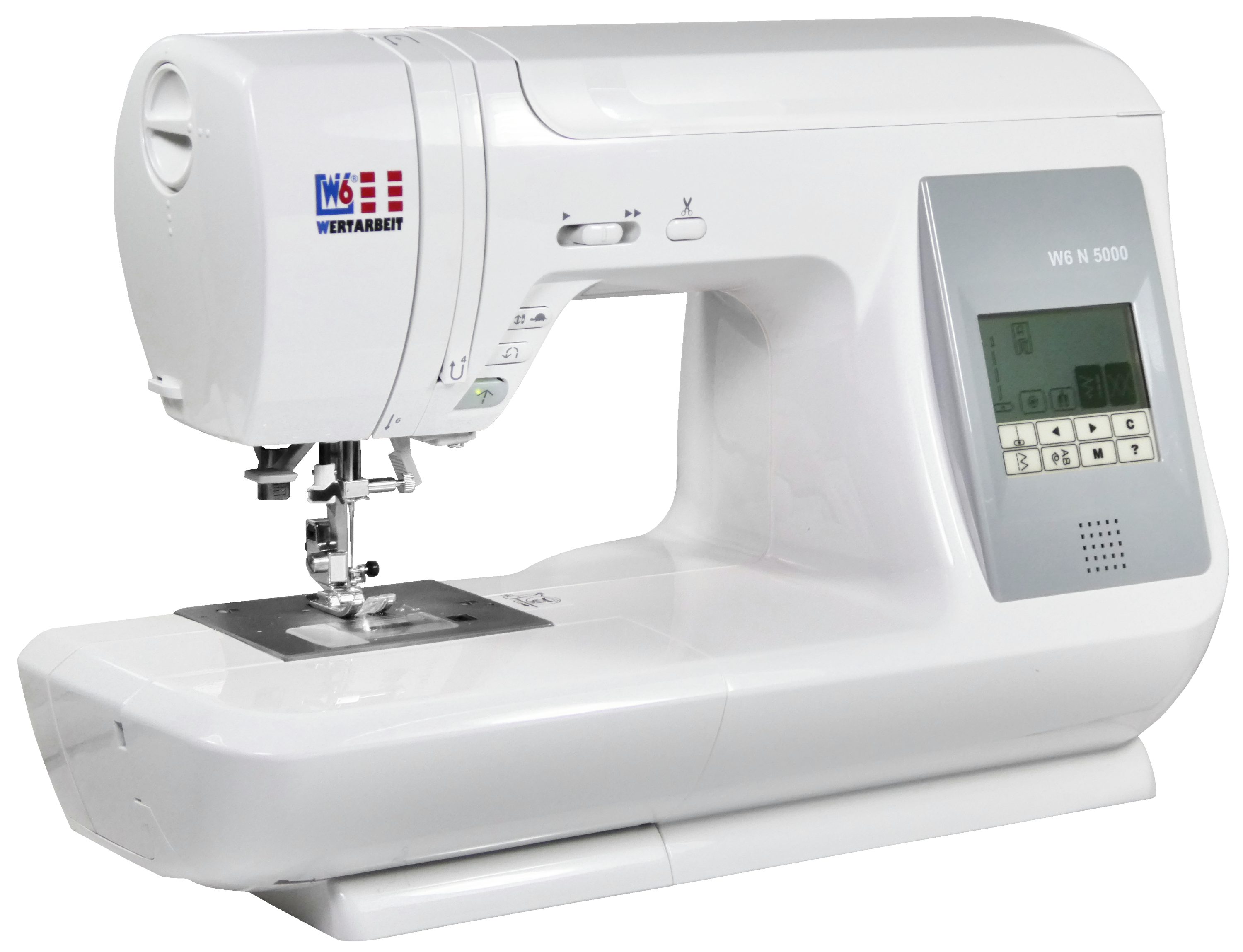 W6 WERTARBEIT Computer-Nähmaschine W6 N 5000 V2, 323 Programme, mit viel Zubehör online kaufen ...