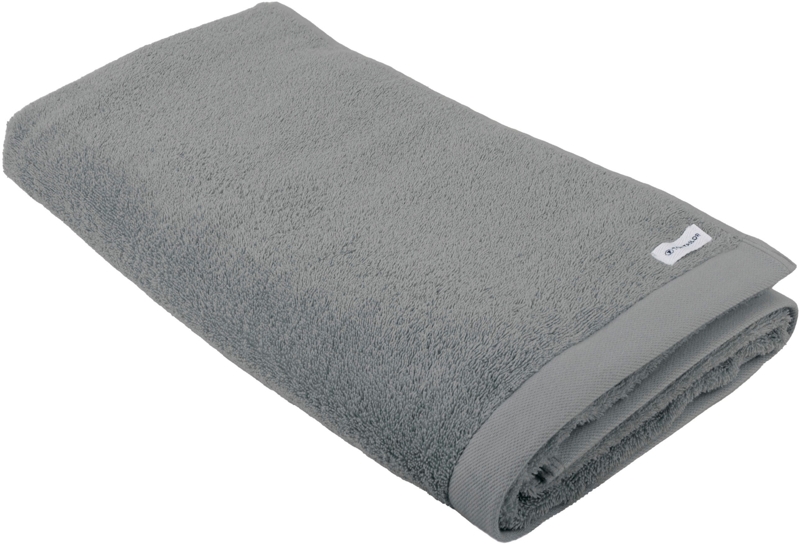 TOM TAILOR HOME Badetuch COLOR BATH, Frottier (1-St), 100% Baumwolle, 80x200 cm, uni, große Farbauswahl