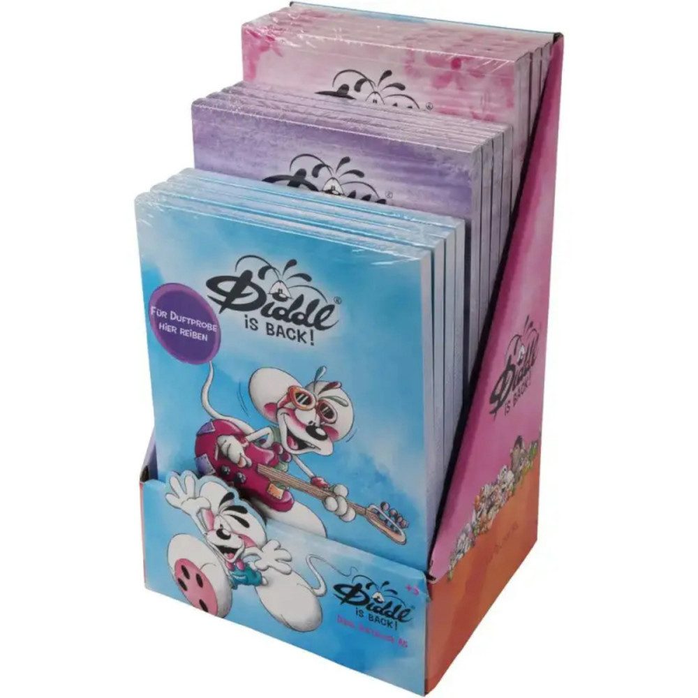 Diddl Spiel Diddl Duftblock DIN A5 – Motiv 2 (rosa)