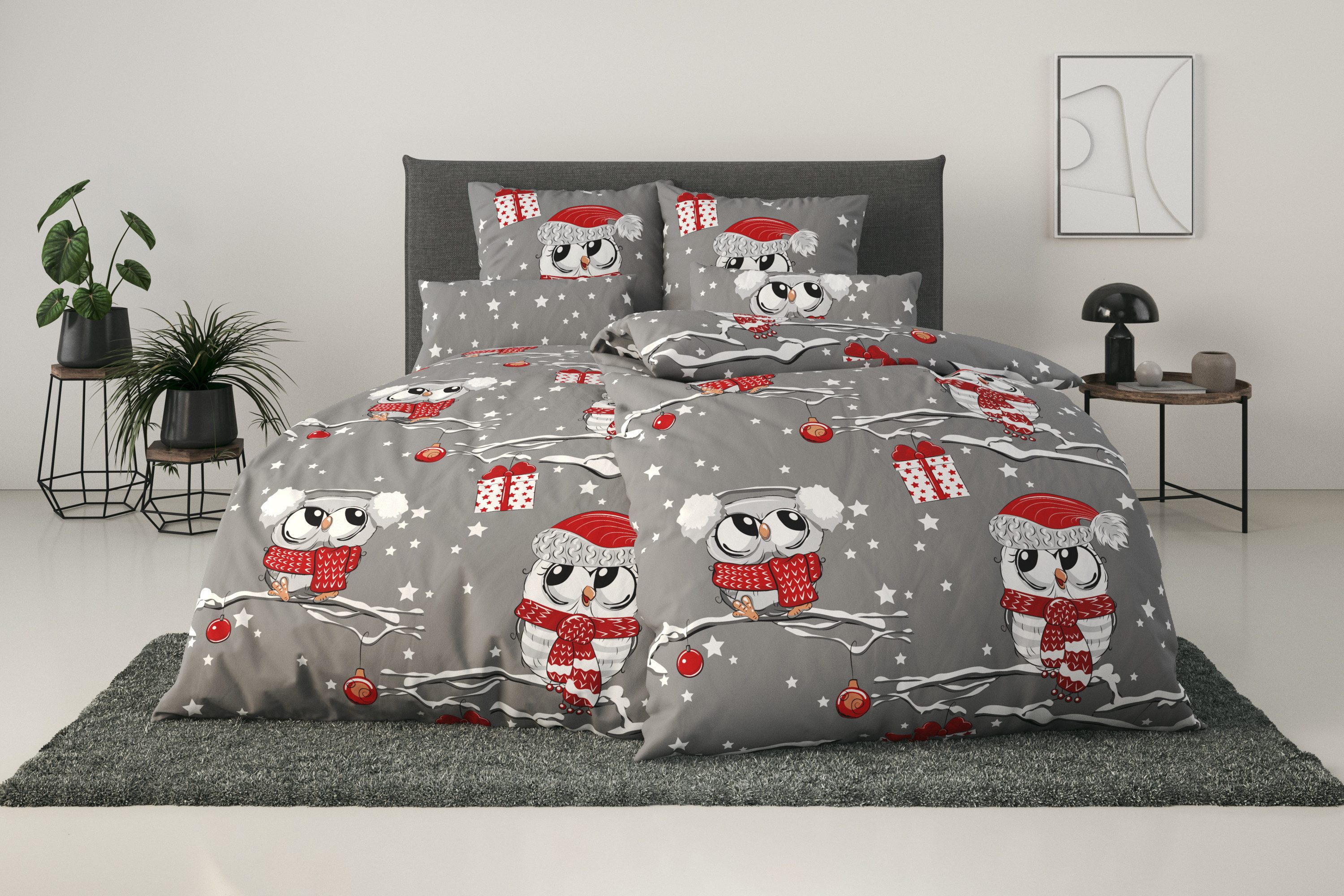 my home Bettwäsche Janina in Gr. 135x200 oder 155x220 cm, Linon, 2 teilig, günstig online kaufen