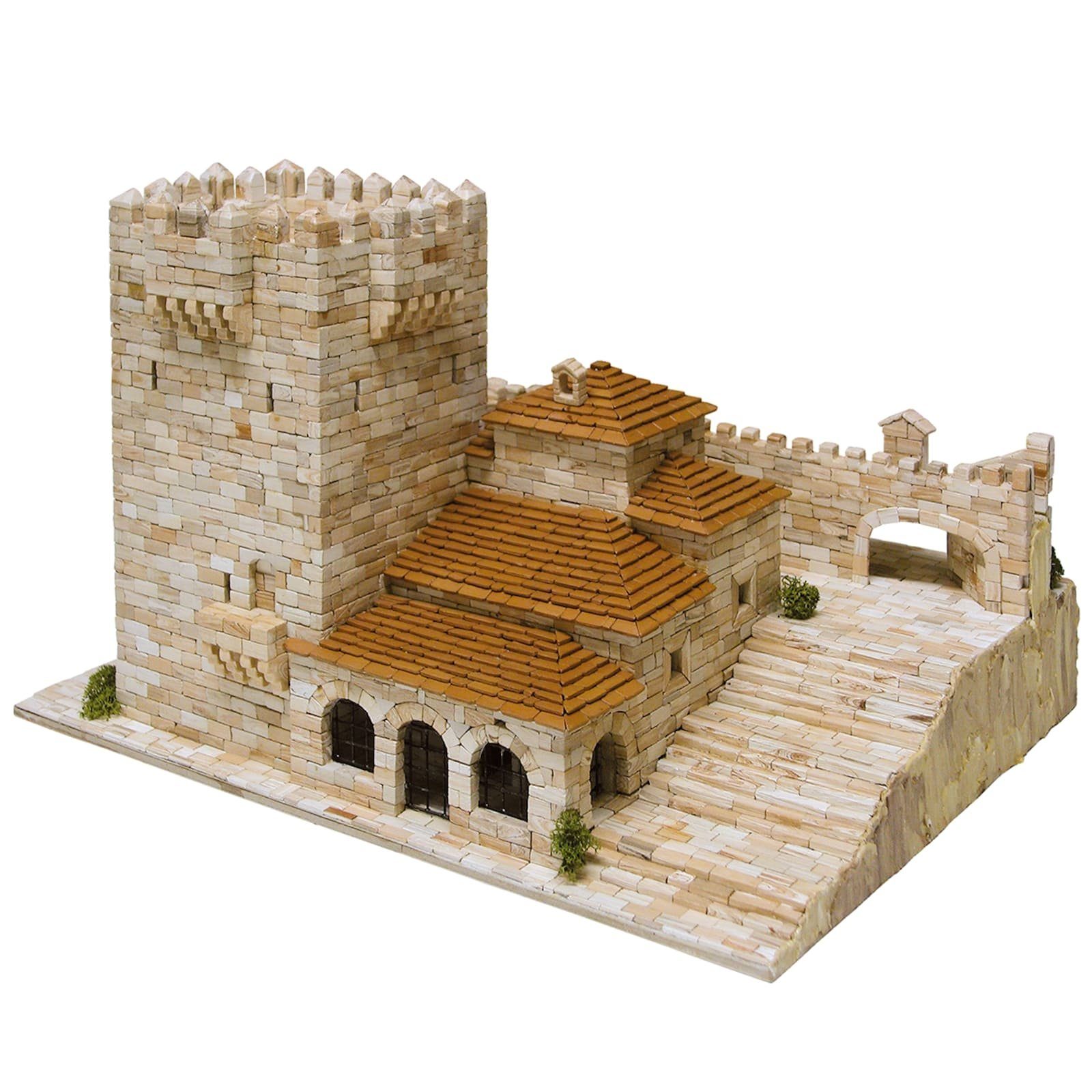 Firma Aedes Ars S.L. ® Modellbausatz AEDES ARS Steinbaukasten Turm - Torre de Bujaco