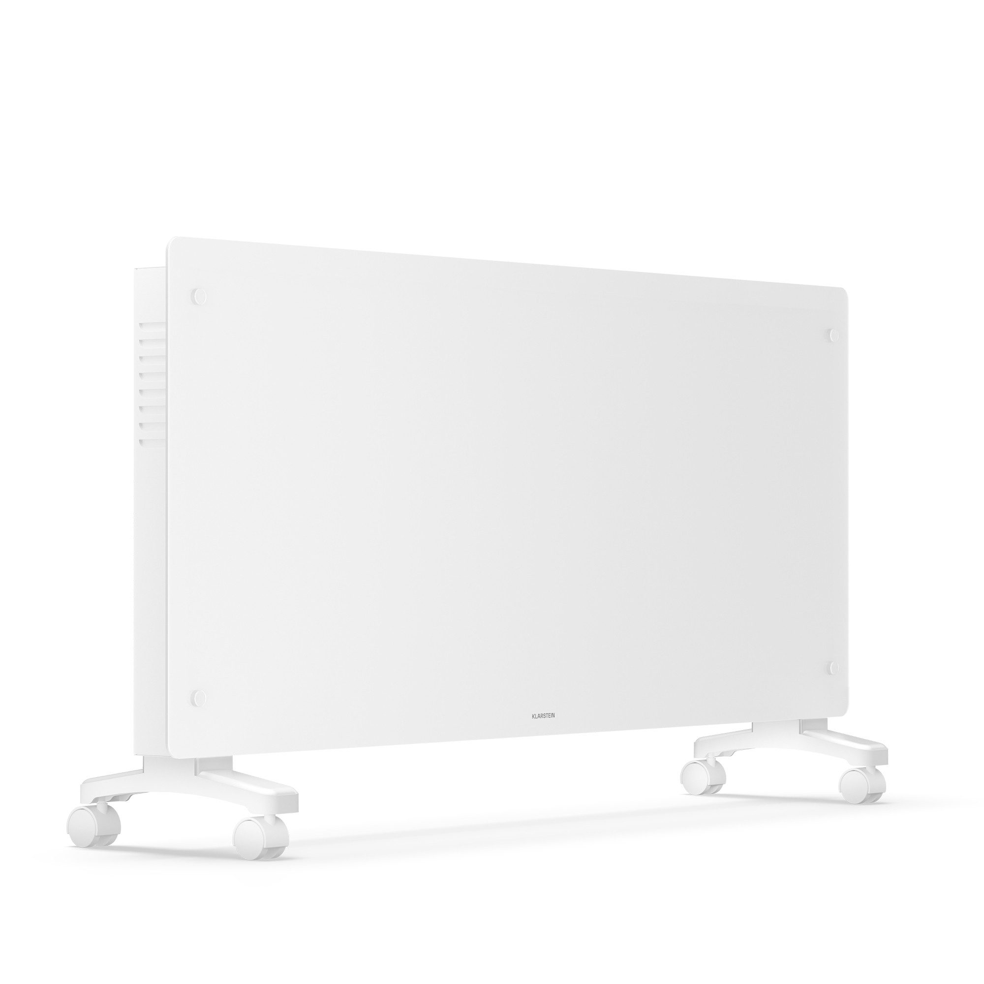 Klarstein Heizstrahler Bornholm, Elektrische Heizung Heizstrahler Badezimmer Küche App Touch Schwarz