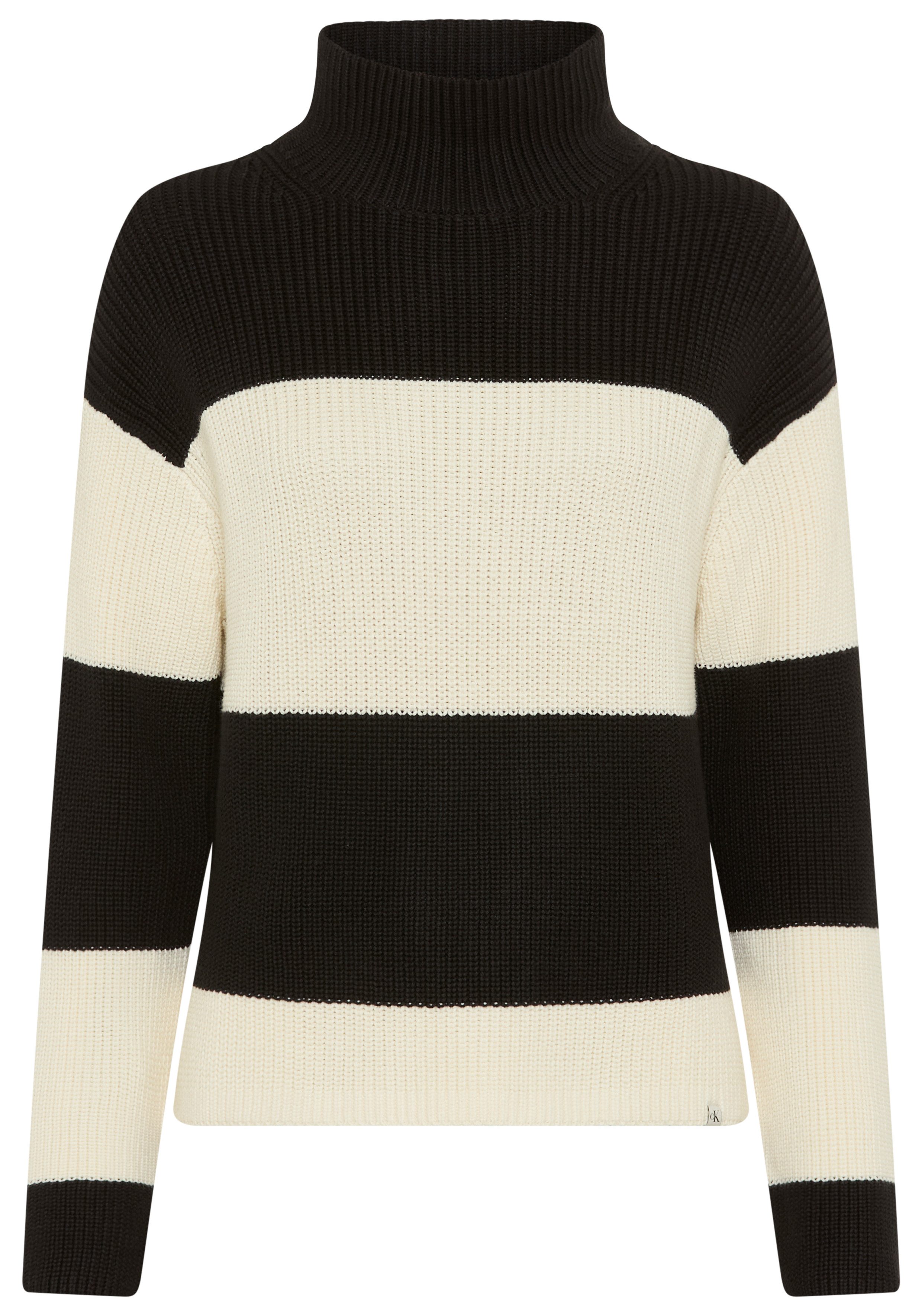 Calvin Klein Jeans Вязаные свитера Stehkragen, lockere Passform