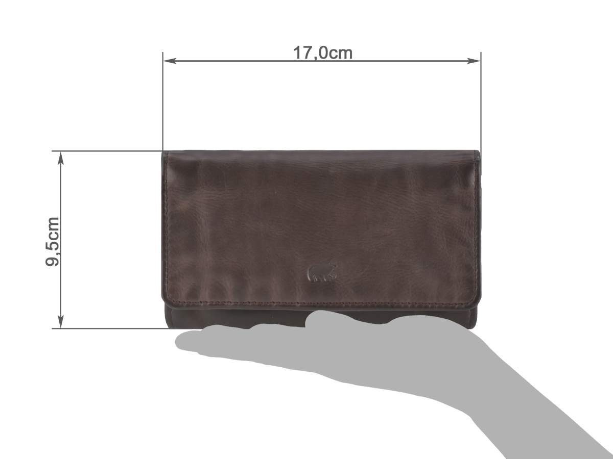 Bear Design Geldbörse "Noor" Cow Lavato Leder, Damenbörse, Portemonnaie, 12 günstig online kaufen