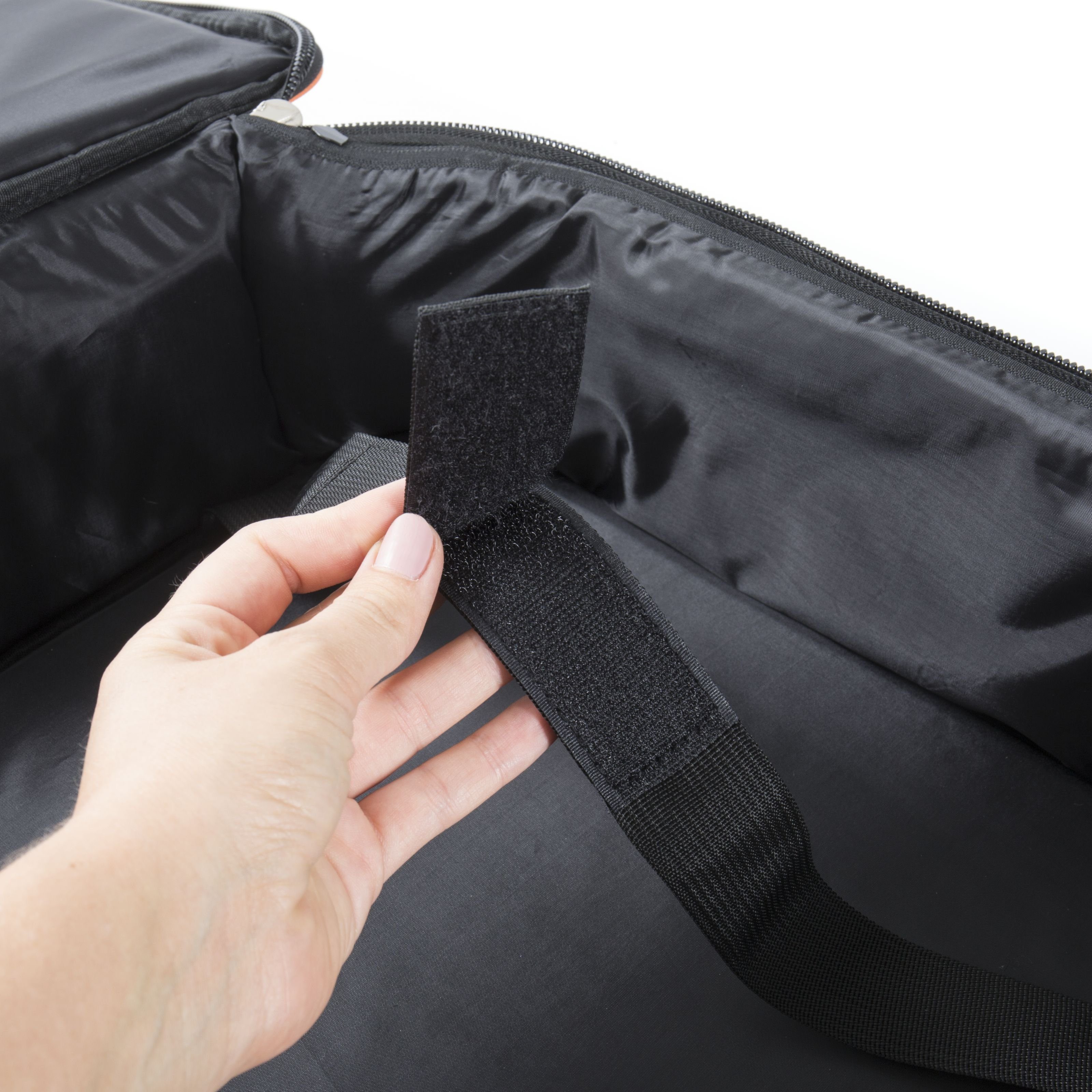 FAME Gitarrentasche (Premium Large Pedalboard Tasche Wetterfest Stabil Effektgeräte Tasche mit Rucksackgarnitur Zubehörfach Inklusive Polsterung Innengurte zur Fixierung Oxford Black, Gitarrenkoffer und Gitarrentaschen, Taschen für Effektgeräte), Pedalboard Tasche, Wetterfest, Stabil