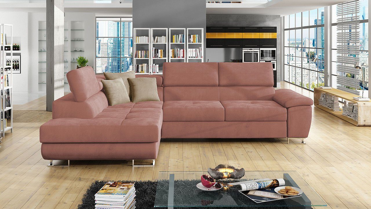 MIRJAN24 Ecksofa Cotere, mit Schlaffunktion und günstig online kaufen