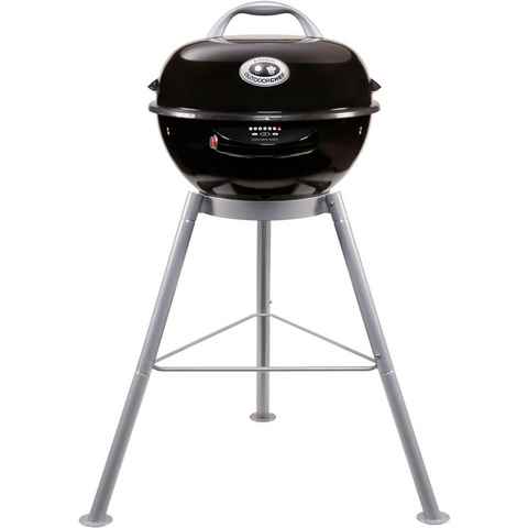 OUTDOORCHEF Elektrogrill City420E, Elektro Kugelgrill mit Deckel, Ø 42cm, 67x60x93cm 7 Stufen, 2000,00 W, Edelstahl Standgrill, Outdoor Grill, Balkongrill, Kohlegrill Rundgrill