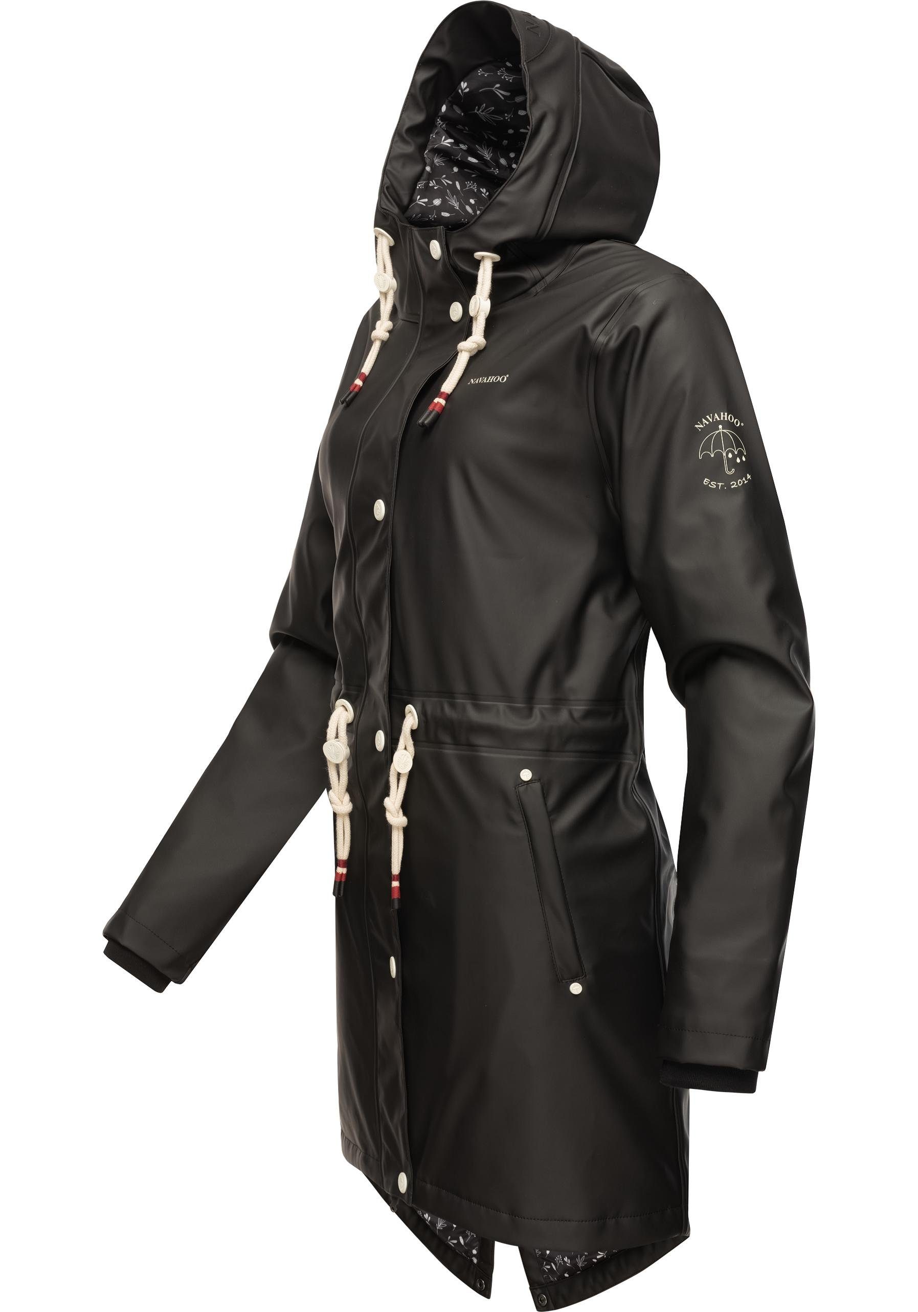 Navahoo Regenjacke "Flower of Ocean" mit Kapuze Wasserdichter Damen Outdoor günstig online kaufen