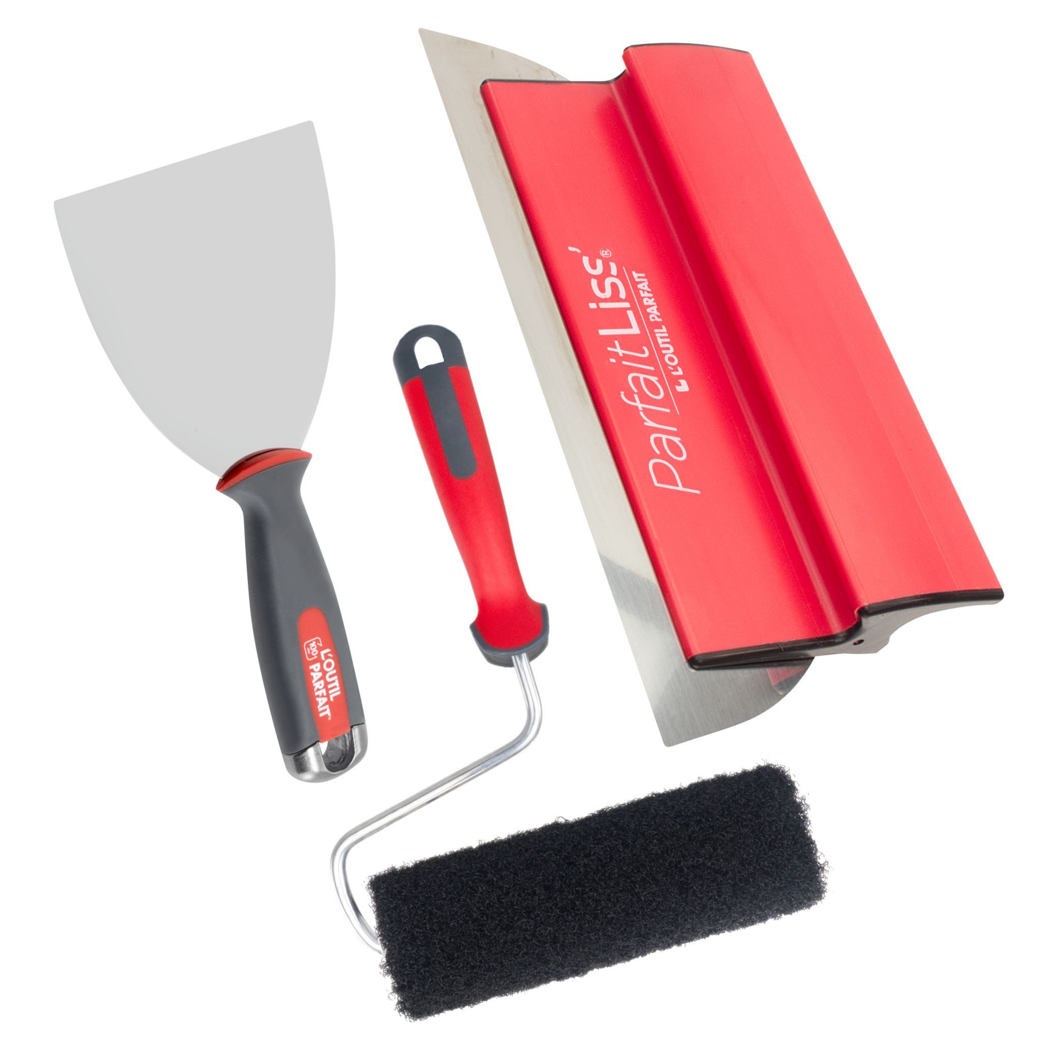 Flächenspachtel L'Outil Parfait Set 80617: Rollspachtel Werkzeuge Set