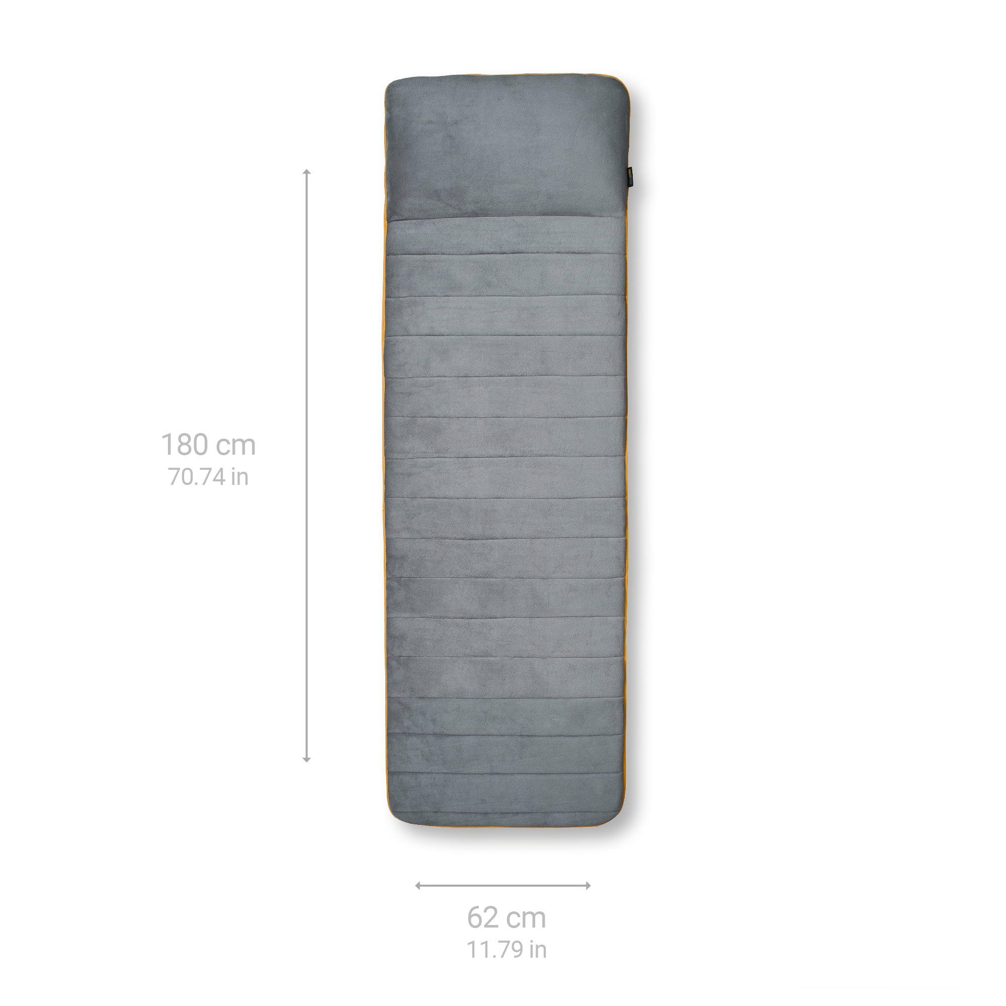 medisana Massagematte MM 825, 4 Massagezonen,je 2 Intensitätsstufen,5 Massageprogramme,Wärmefunktion