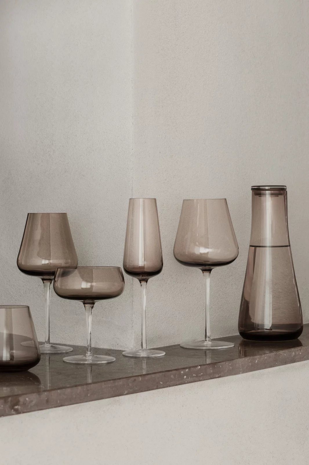 blomus Sektglas -BELO- Designer-Sektschale im 2er-Set aus mundgeblasenem Glas, Glas, Hochwertig, 200 ml, mundgeblasen, Spülmaschinengeeignet