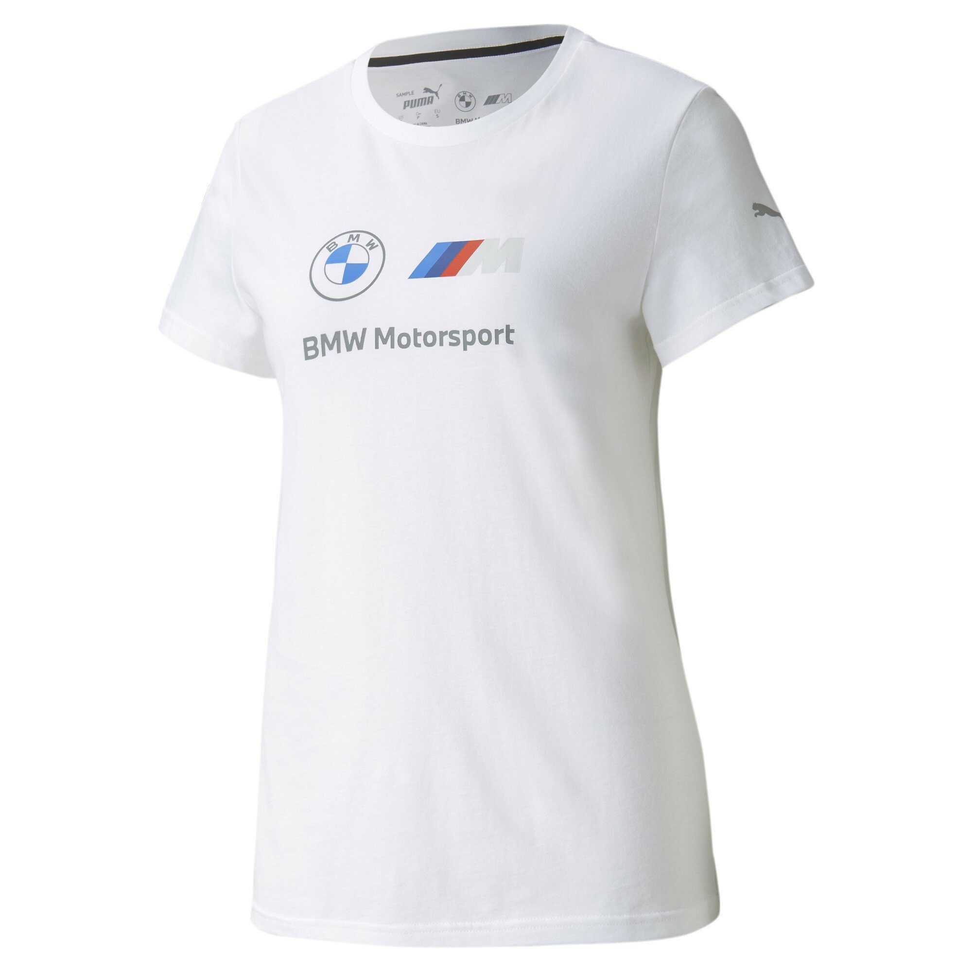 Damen Shirts PUMA T-Shirt BMW M Motorsport Essentials Damen T-Shirt mit Logo Regular