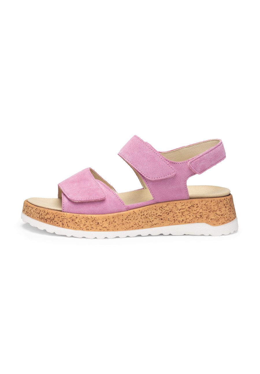 vitaform Damen Sandaletten Veloursleder Sandalette