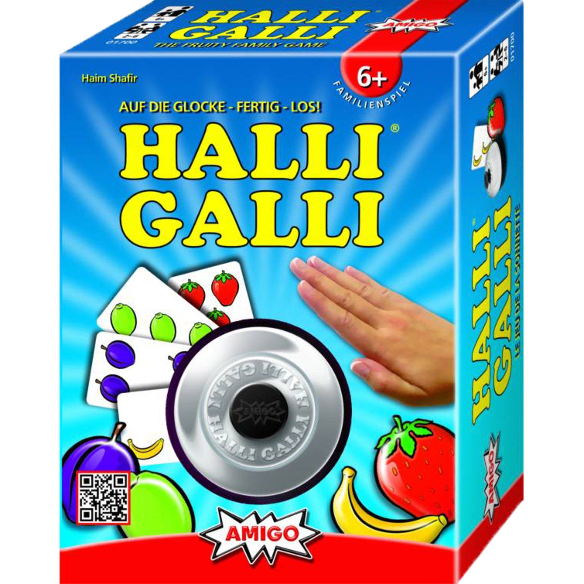 AMIGO Spiel, Amigo Halli Galli, Kartenspiel Blau