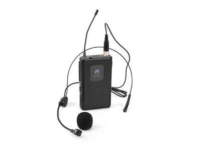 Omnitronic Mikrofon PORTY-8A Taschensender + Kopfbügelmikrofon 863,1MHz