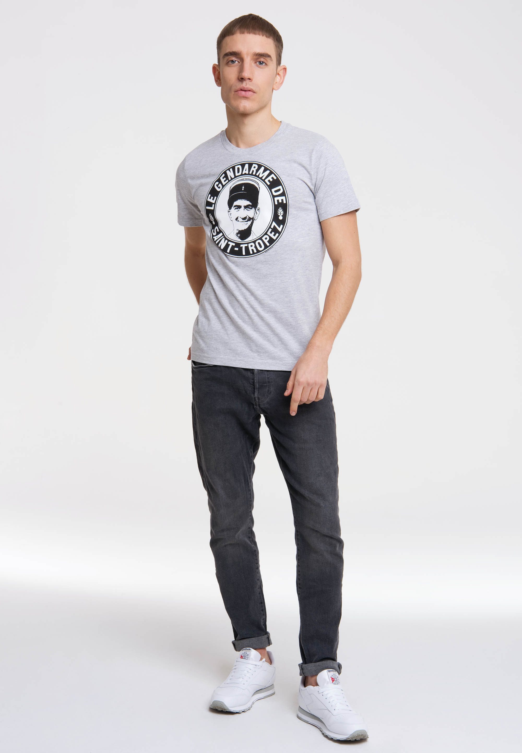 LOGOSHIRT T-Shirt Le Gendarme de Saint-Tropez mit coolem Print