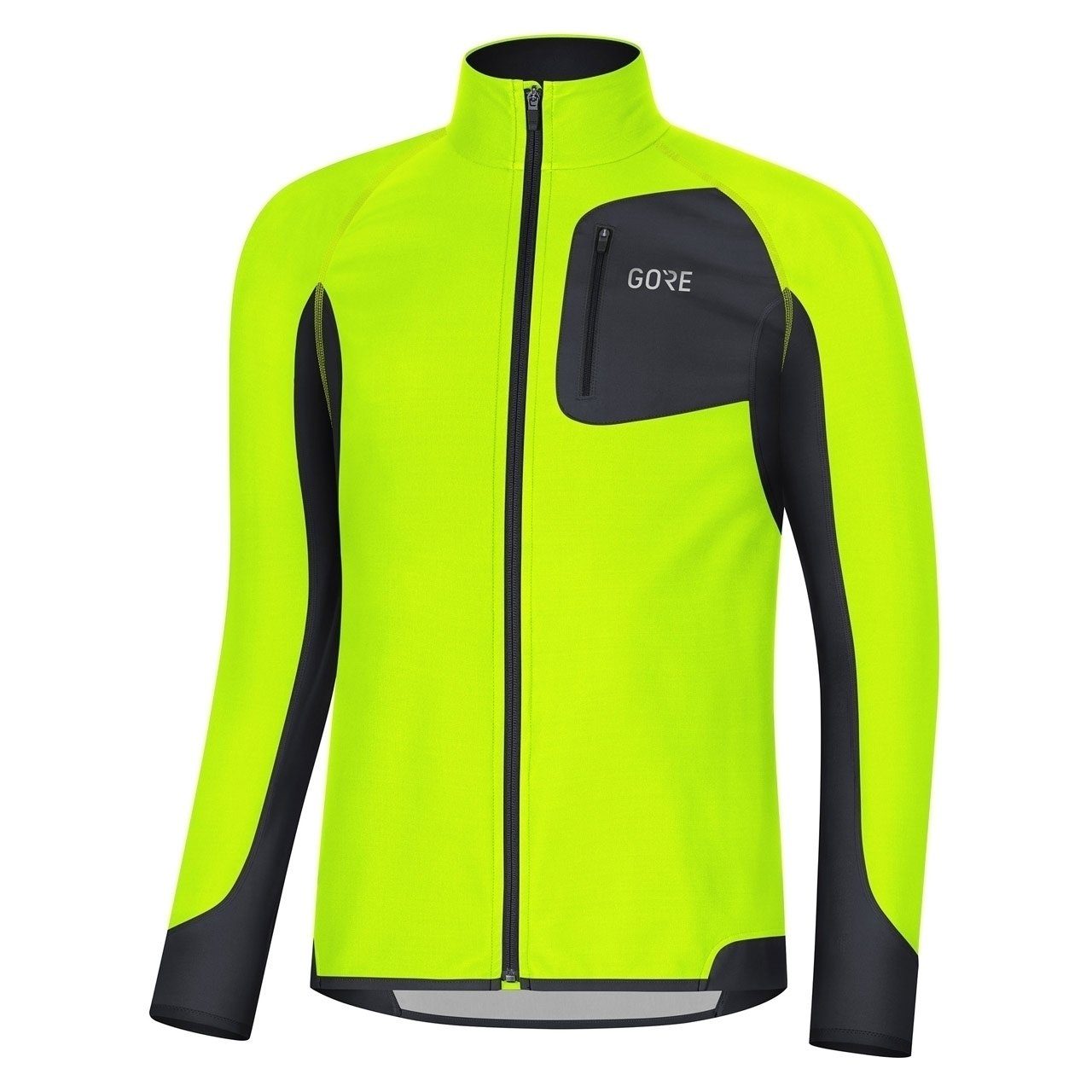 GORE® Wear Laufshirt Herren Laufjacke R3 Partial GORE® WINDSTOPPER® Shirt