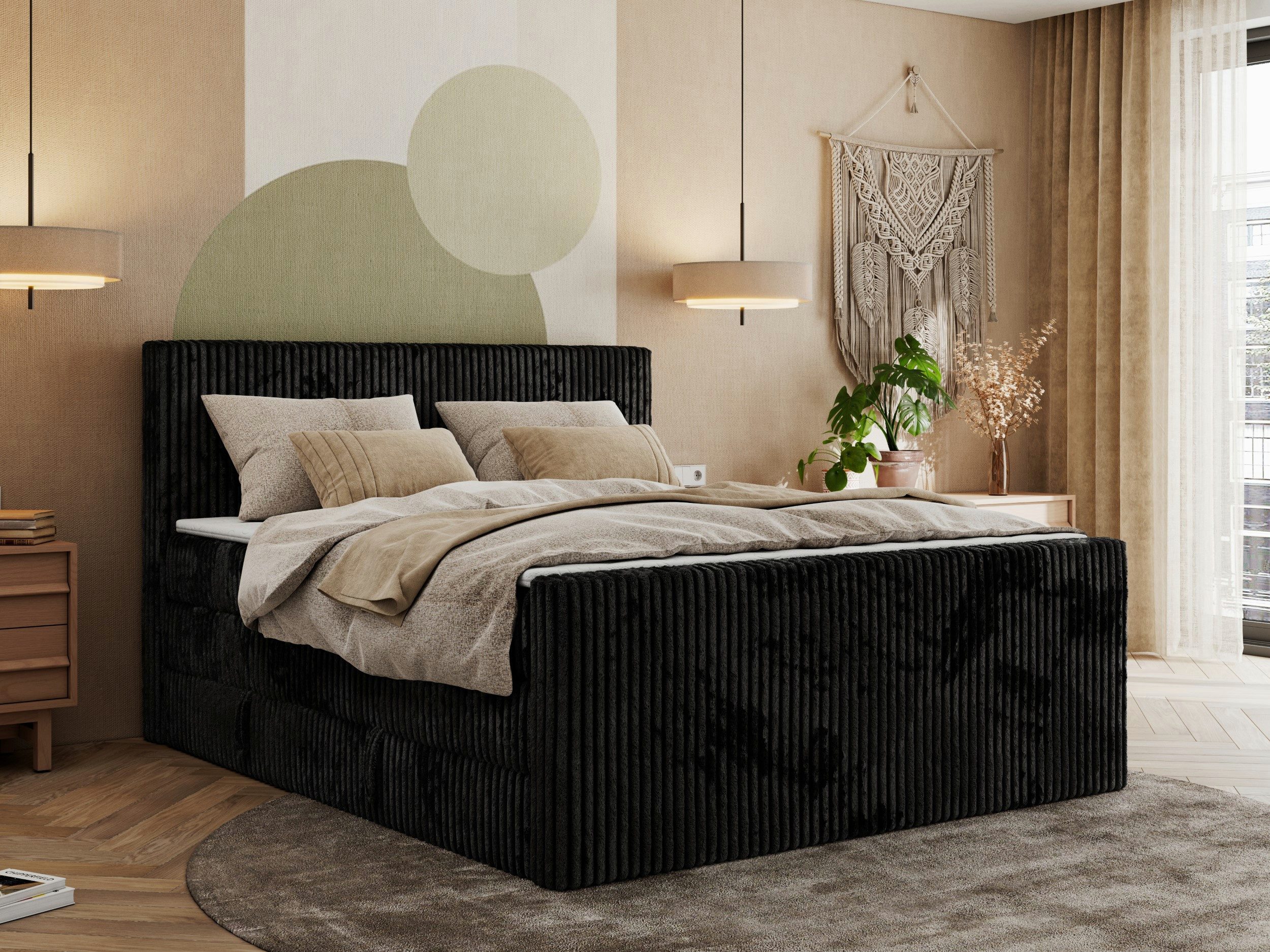 MKS MÖBEL Boxspringbett TILIANO KING DUO günstig online kaufen