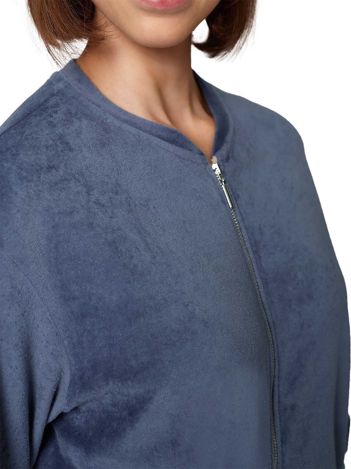 HUBER Trainingsjacke Damen Lounge Jacke hautnah Night Basic Selection (Stück, 1-St) -