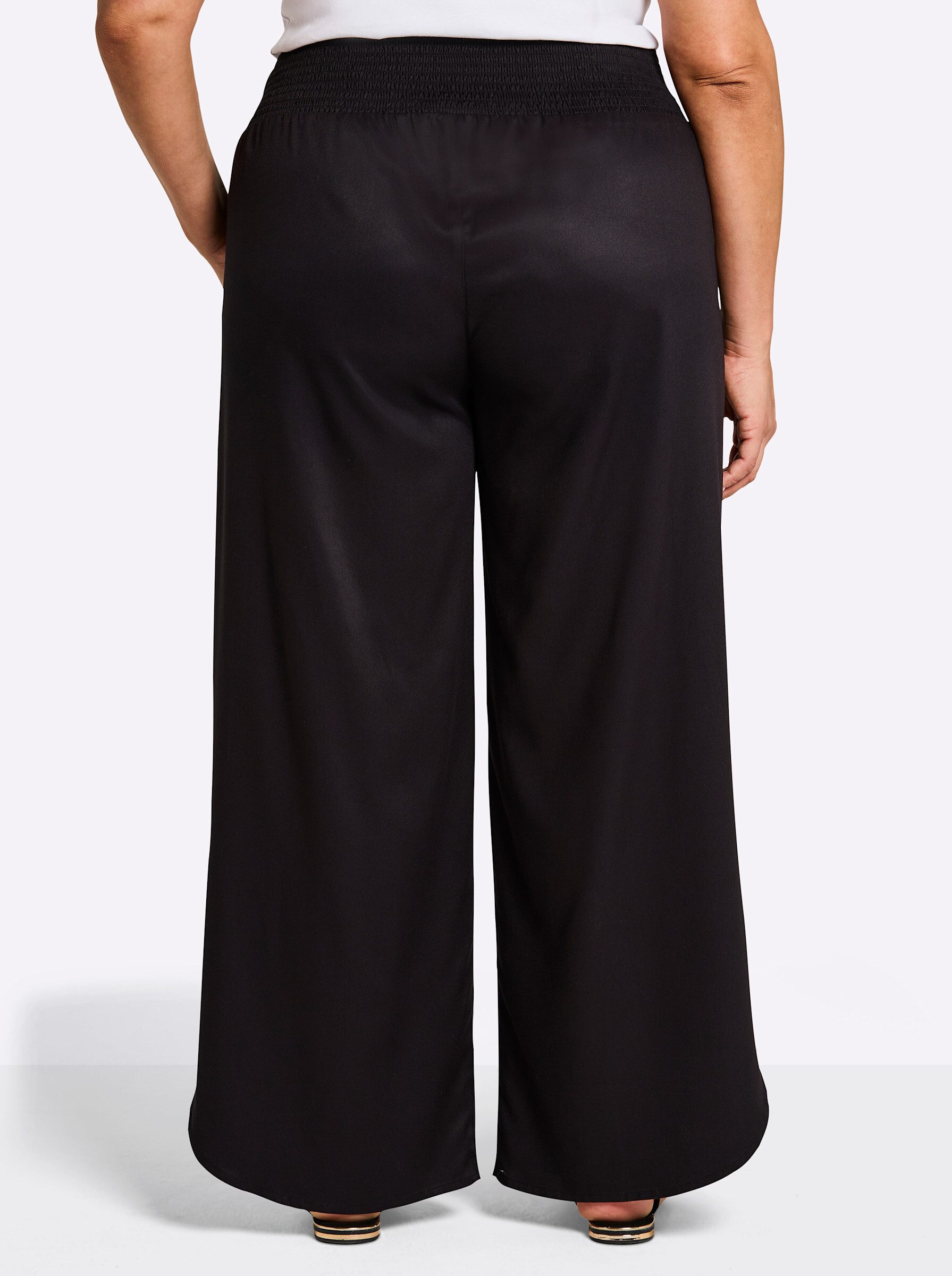 Sheego Strandkleid Web-Hose normal