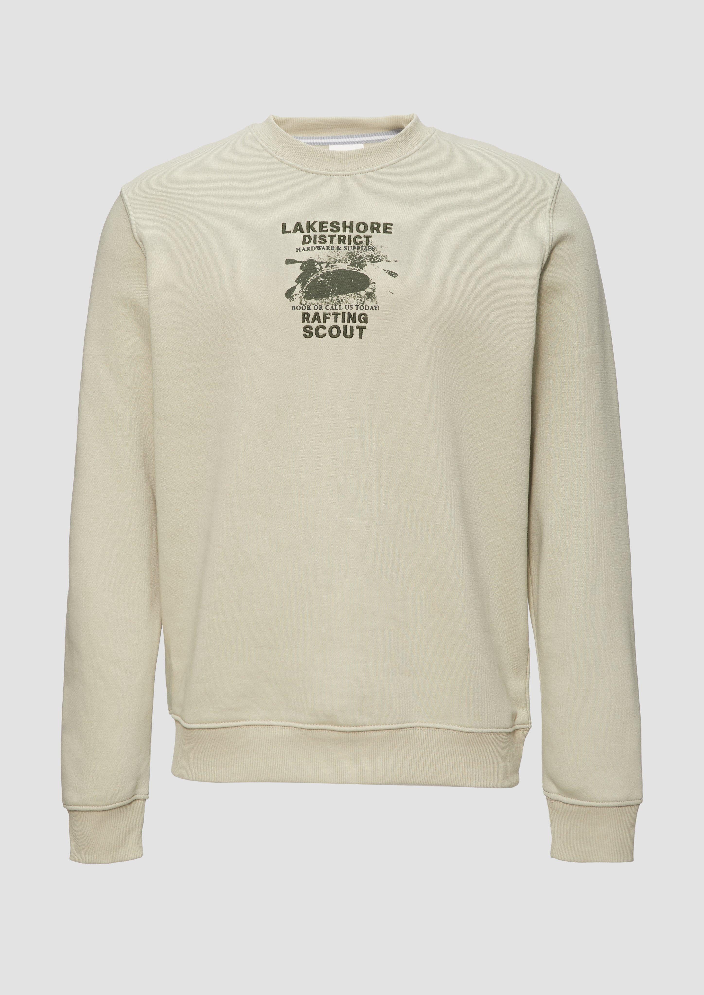 s.Oliver Sweatshirt Sweatshirt mit Stickerei aus günstig online kaufen