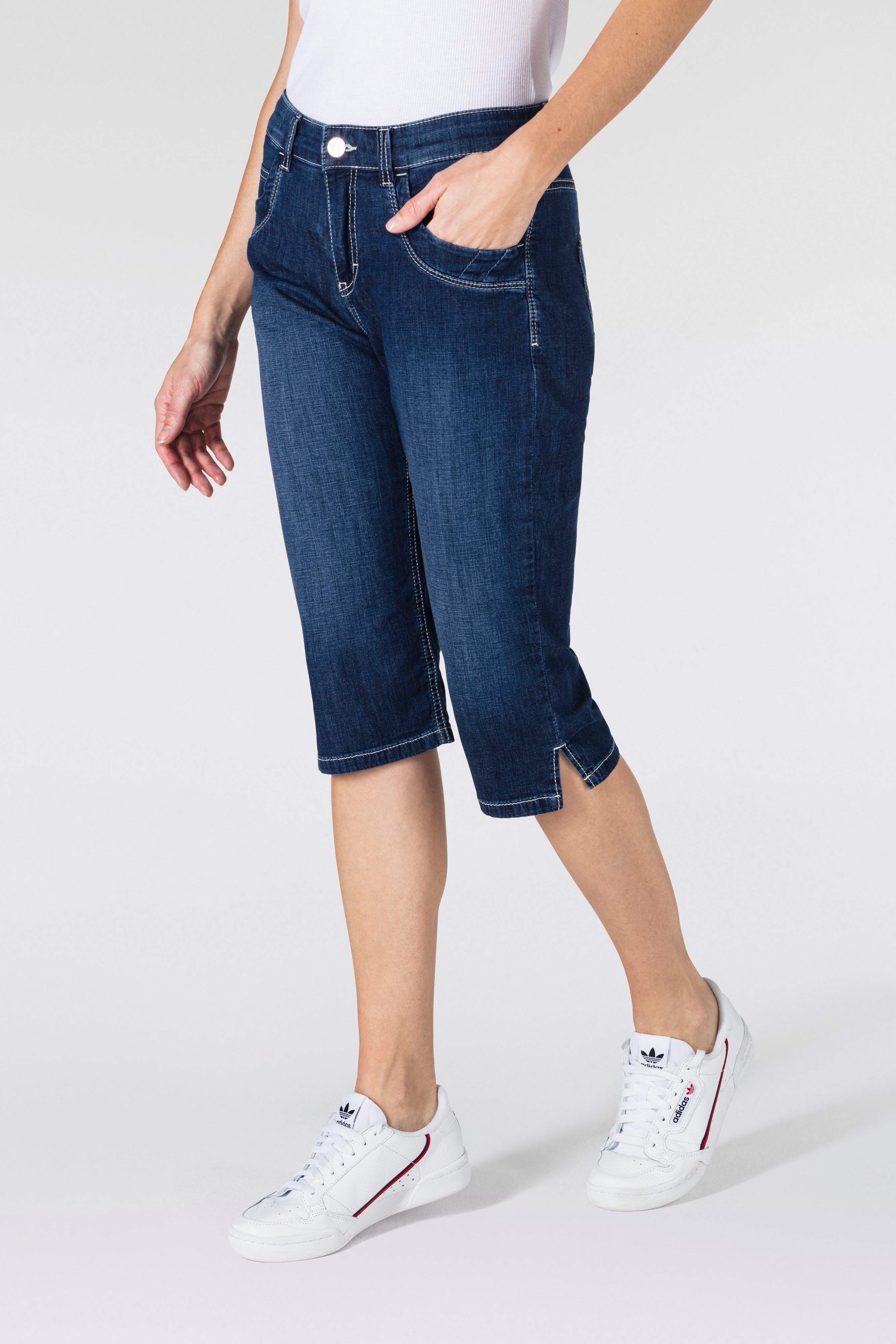 MAC Caprijeans CAPRI Eingelegte Zierfalten am günstig online kaufen