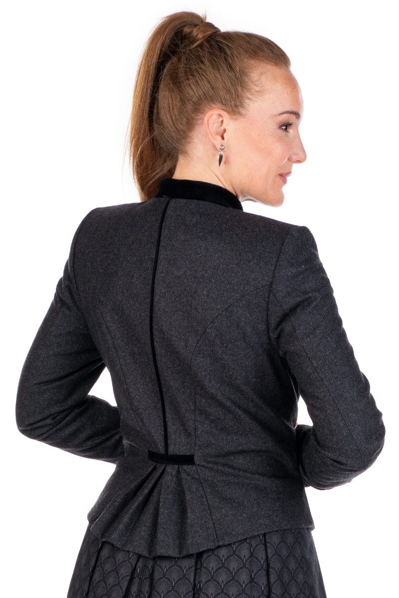 Hammerschmid Trachtenjanker Lodenjacke Damen - EBBS - schwarz günstig online kaufen