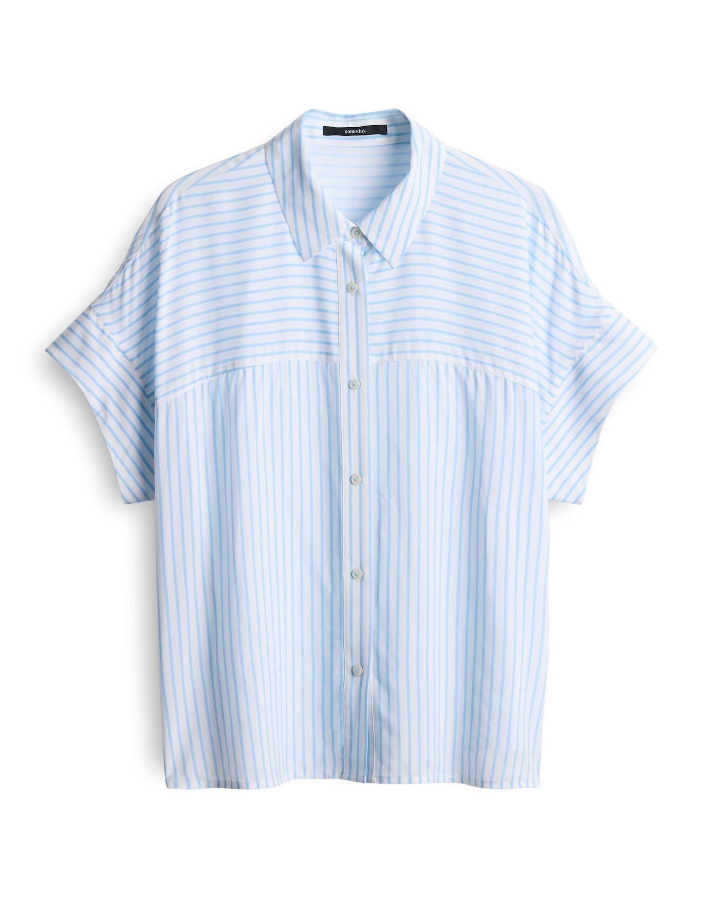 someday Kurzarmbluse ZAMUDRA aus edlem Tencel günstig online kaufen