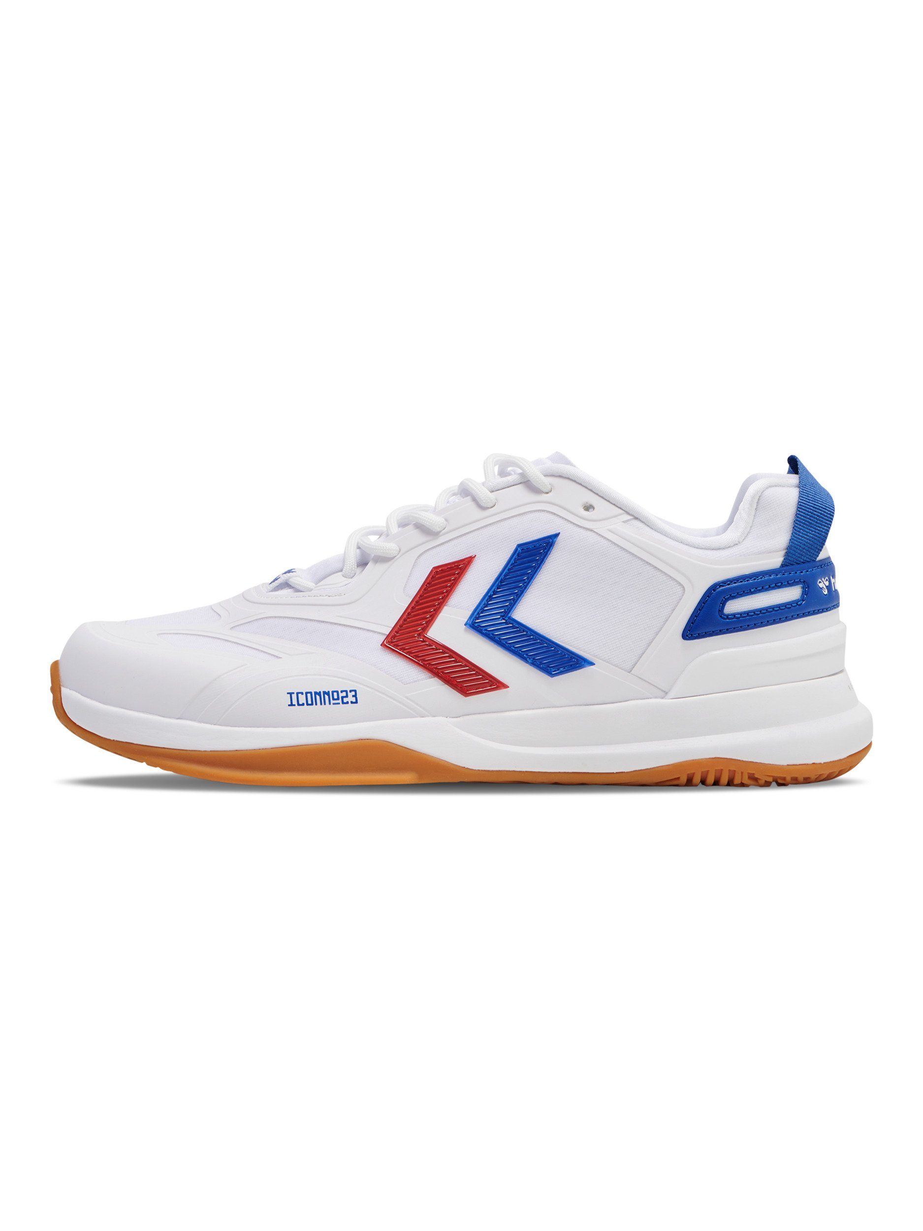 hummel Dagaz 2.0 Icon WHITE/TRUE BLUE Handballschuh Weiß