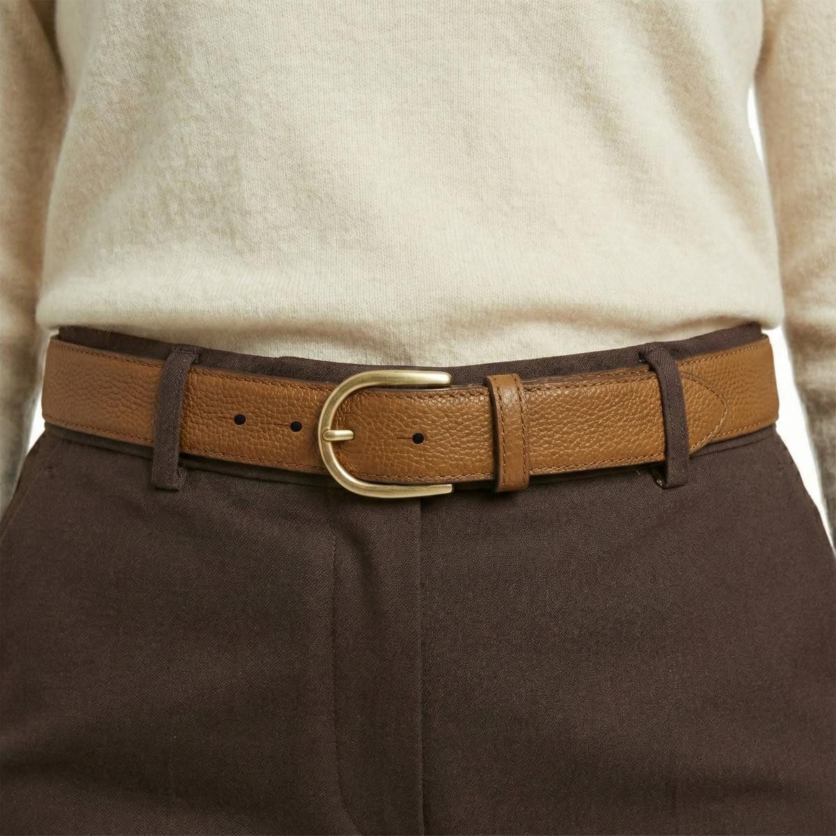 BELTINGER Ledergürtel Italienischer Damen-Gürtel, 30 mm breit, Damen, Chinogürtel, Hosengürt (1-St)