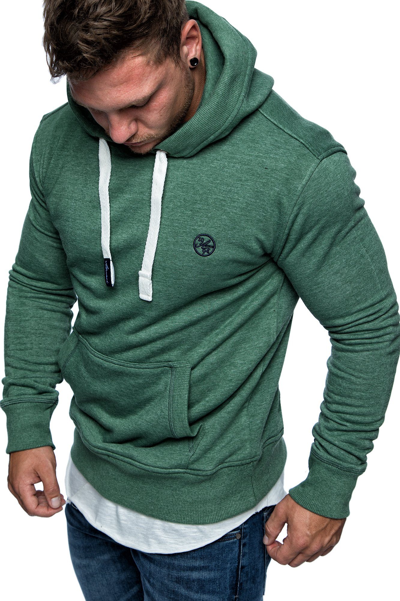 Amaci&Sons Kapuzenpullover WATERBURY Kapuzenpullover Herren Basic günstig online kaufen