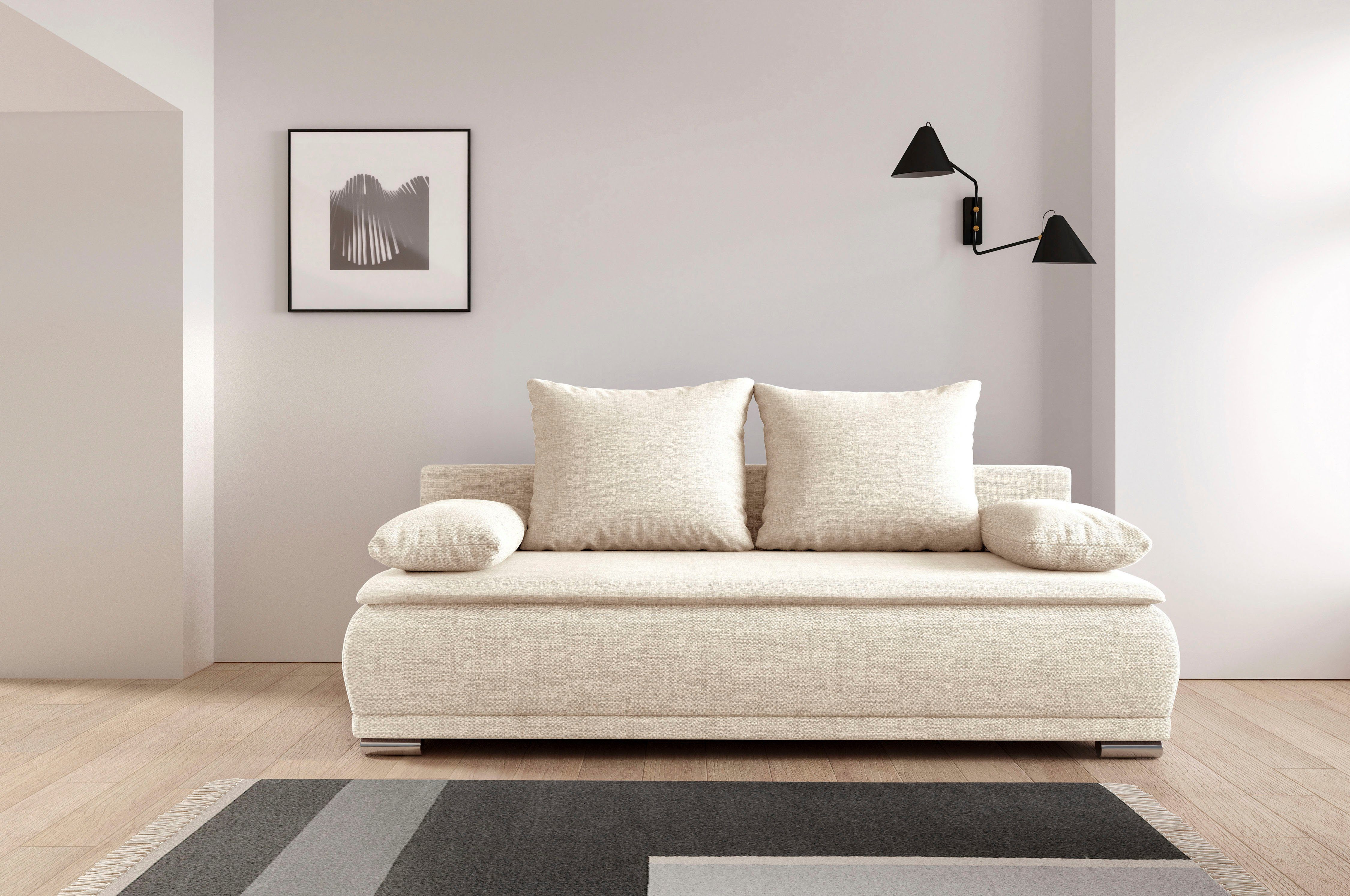 WERK2 Schlafsofa Biggi komfortabel & elegant, günstig online kaufen