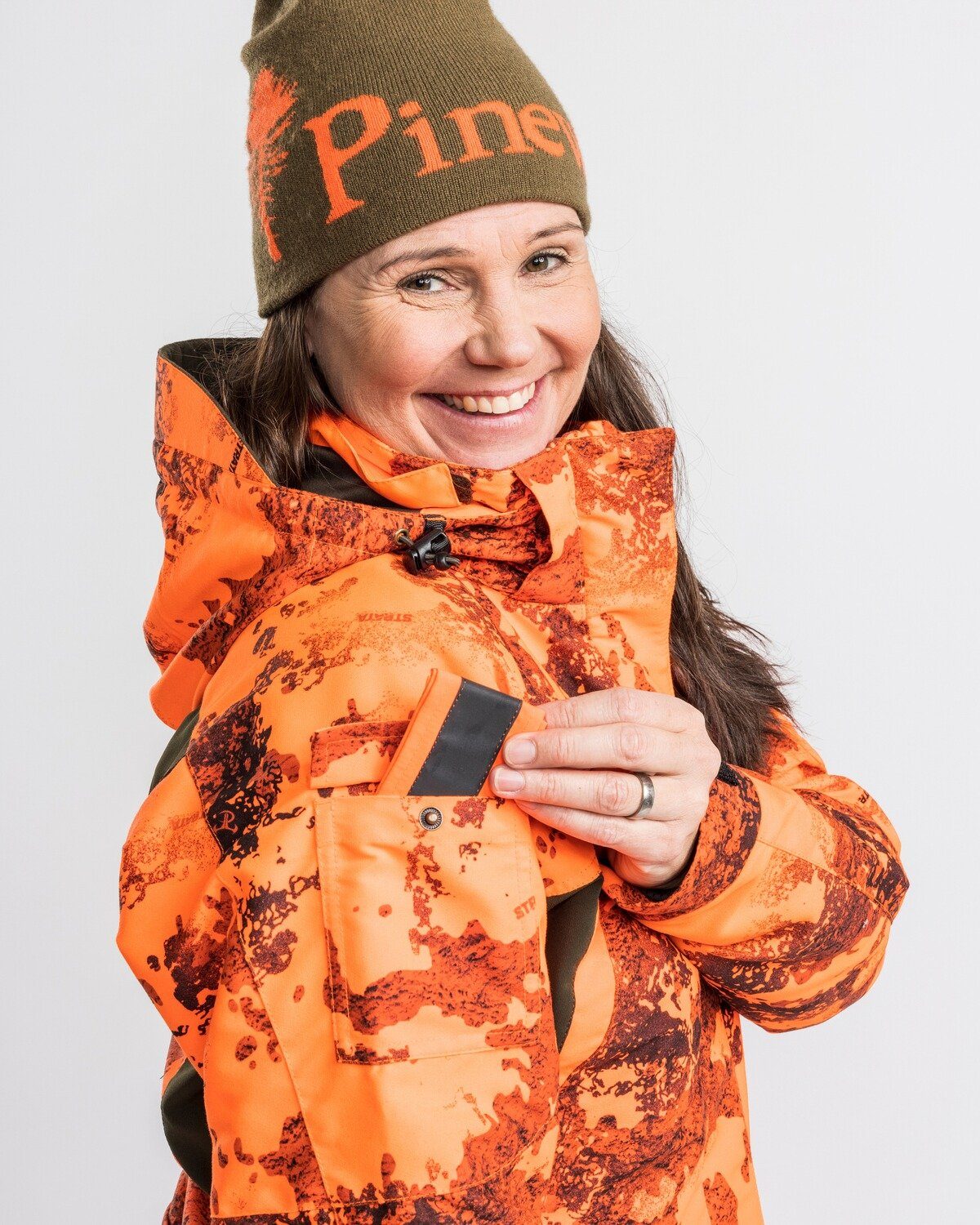 Pinewood Outdoorjacke Damen Jacke Pro Xtreme 2.0 Camou Drückjagd & Treibjagd, Winteransitz