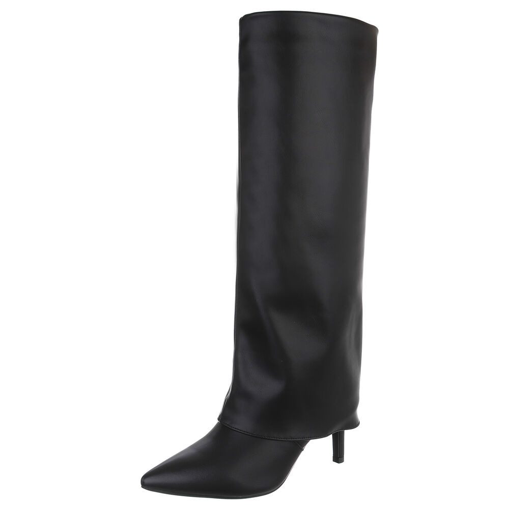 Ital-Design Modischer Damenstiefel mit spitzer Zehenform günstig online kaufen